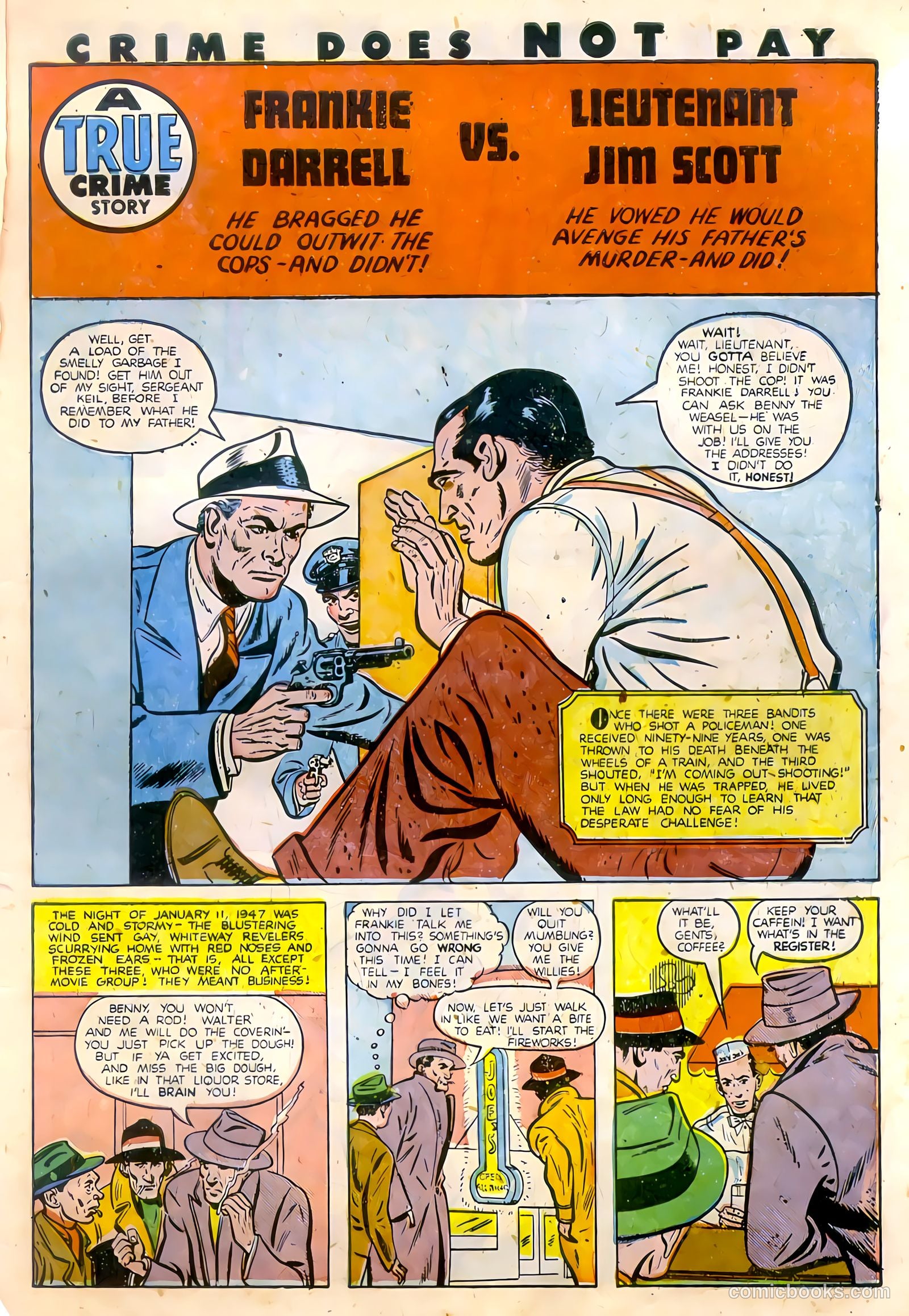 Crime Does Not Pay #79 (1949) — page 40 of 49