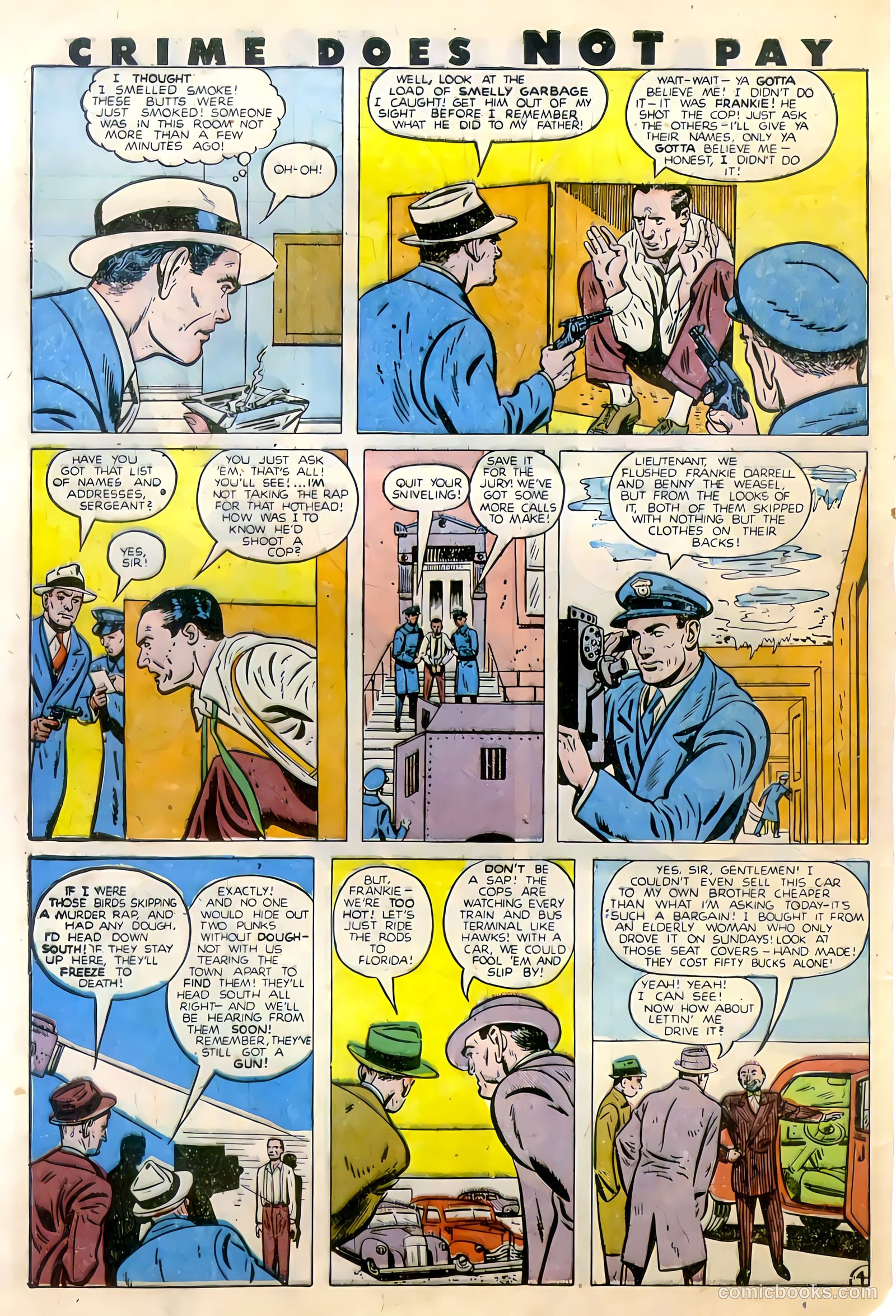 Crime Does Not Pay #79 (1949) — page 43 of 49