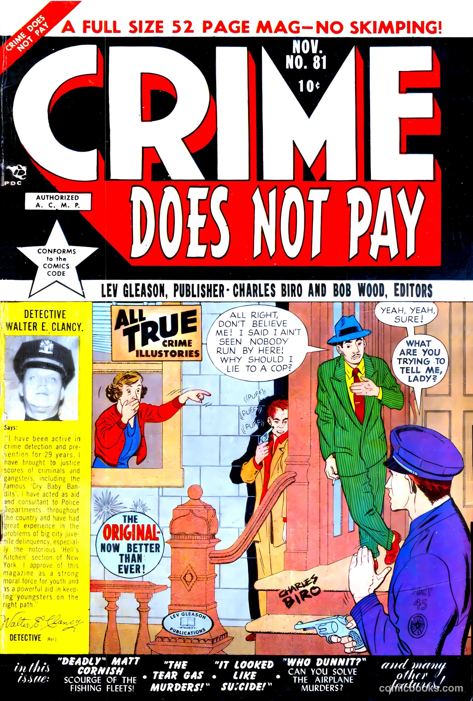 Crime Does Not Pay #81 (1949) — page 1