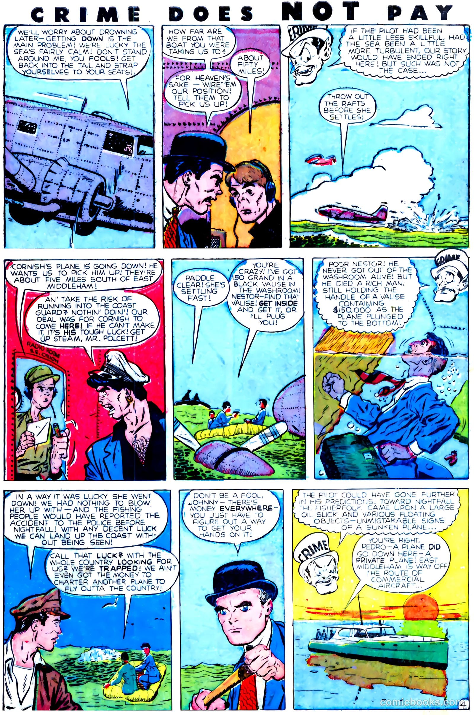 Crime Does Not Pay #81 (1949) — page 6
