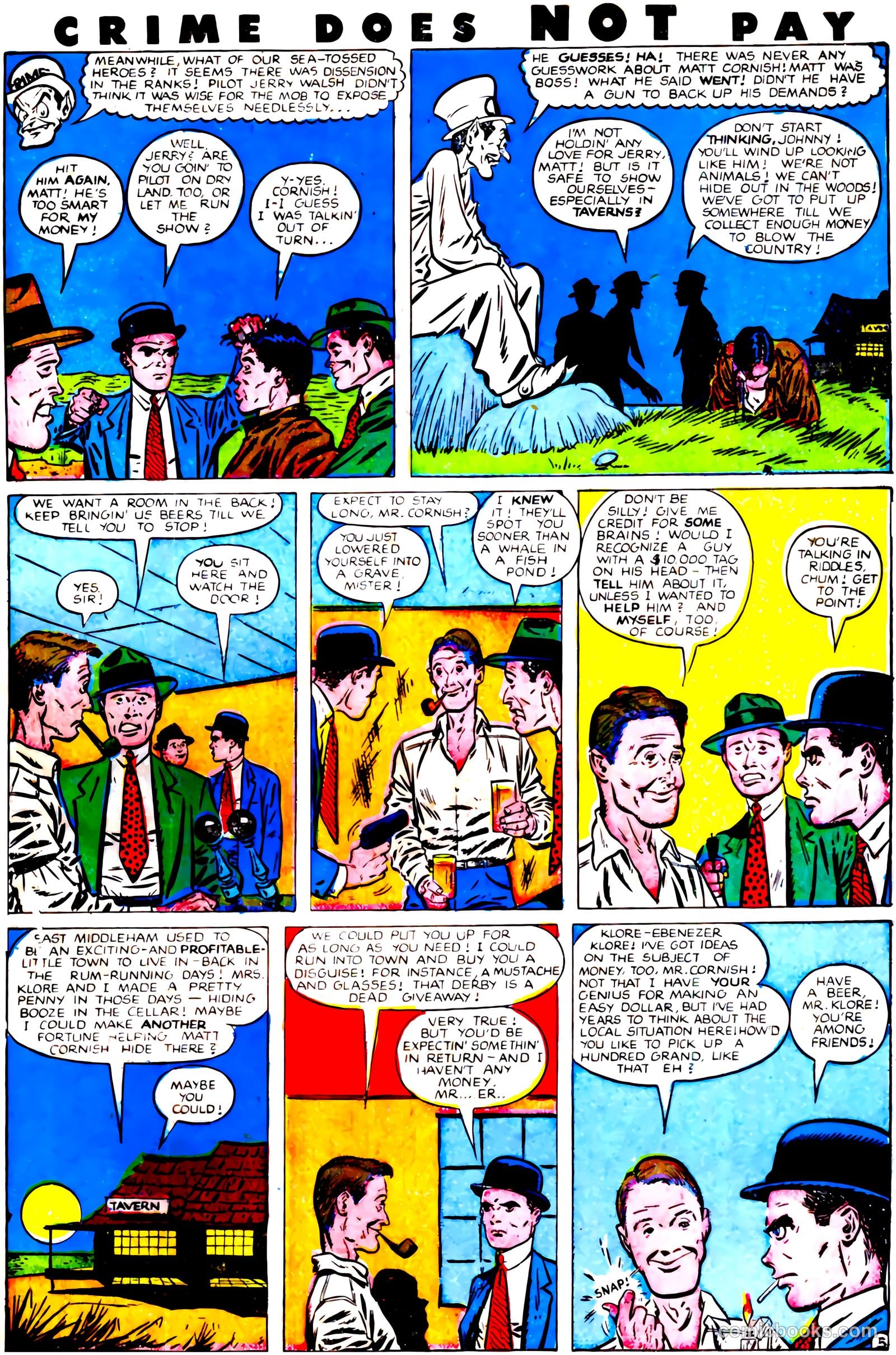 Crime Does Not Pay #81 (1949) — page 7