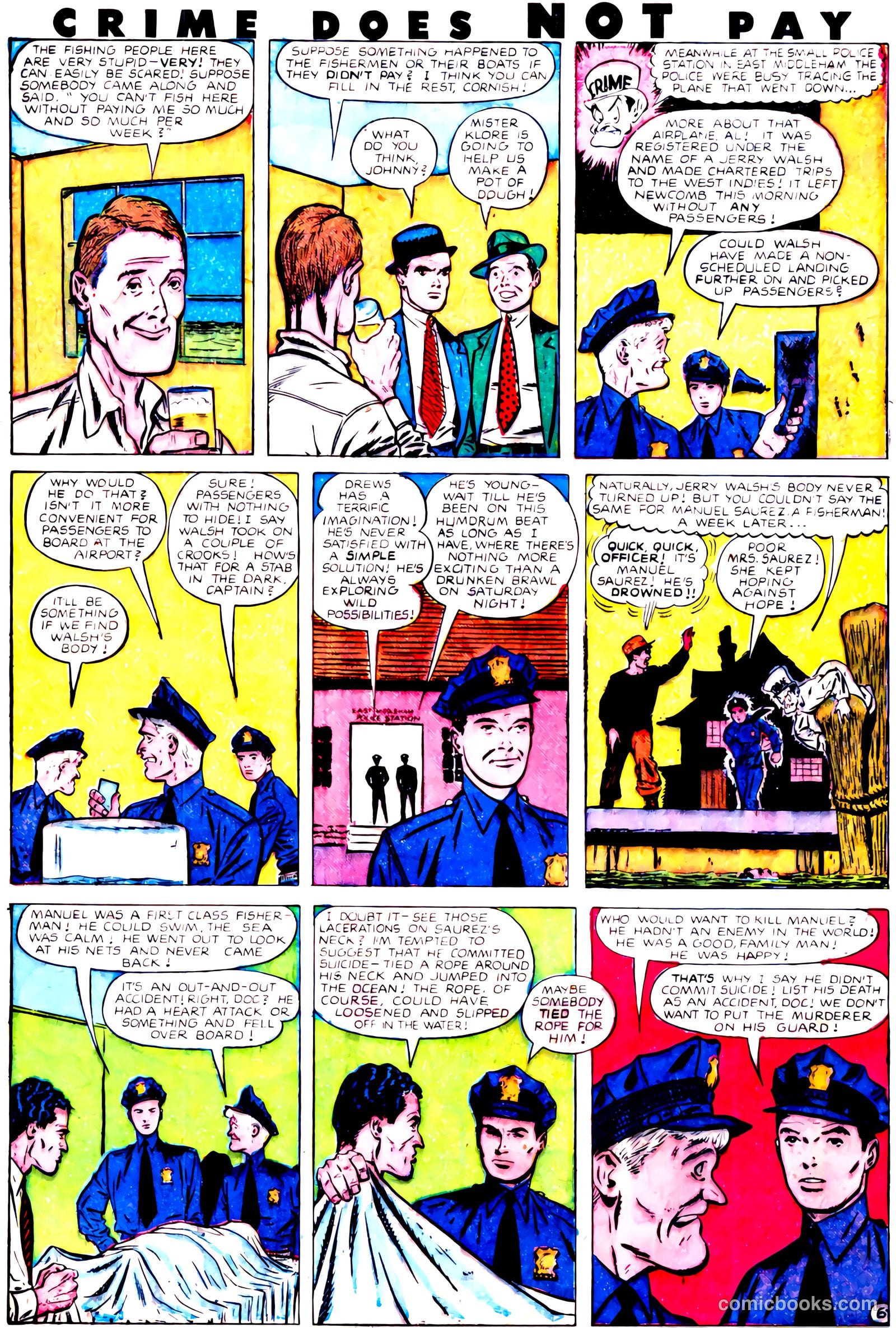 Crime Does Not Pay #81 (1949) — page 8