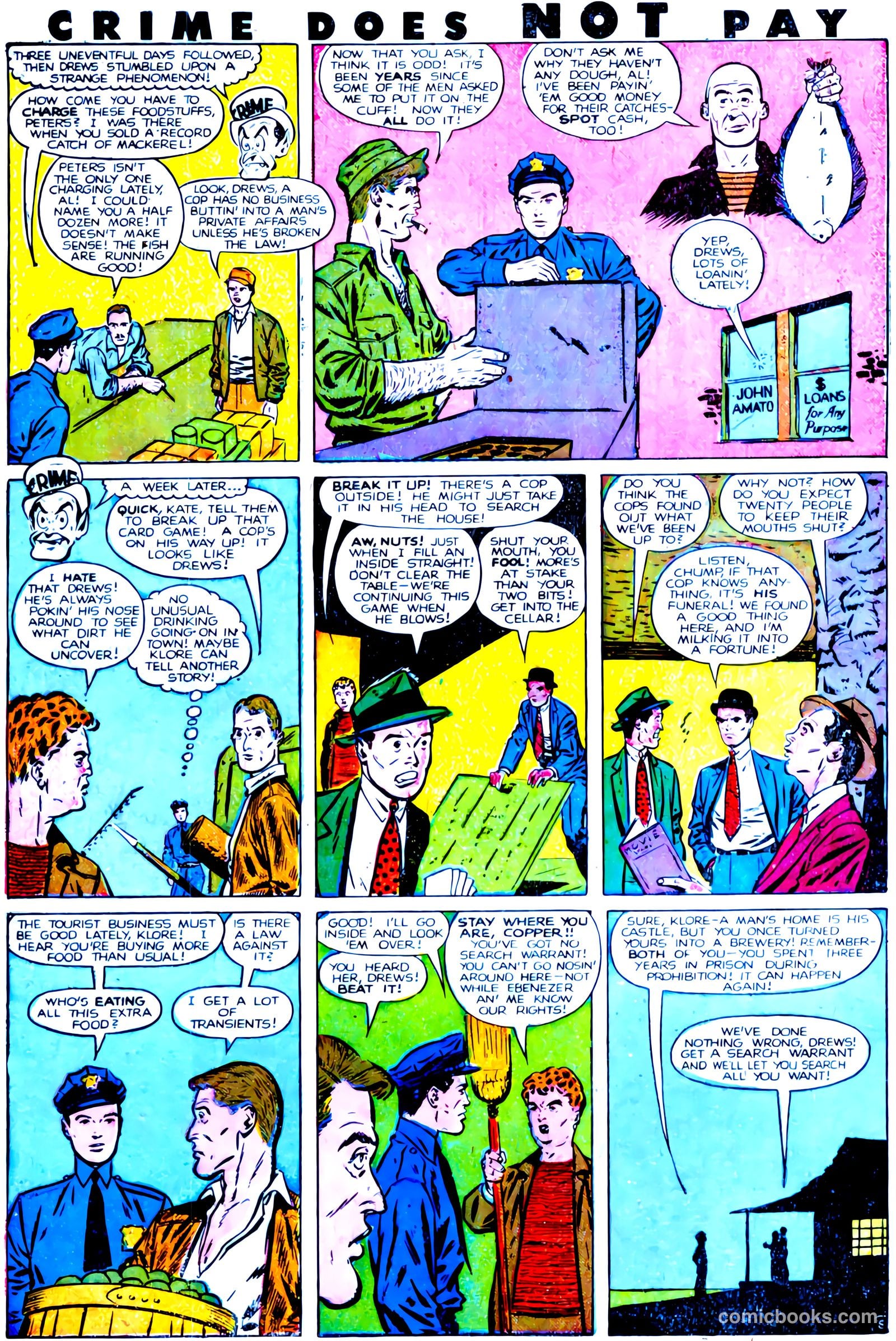 Crime Does Not Pay #81 (1949) — page 10