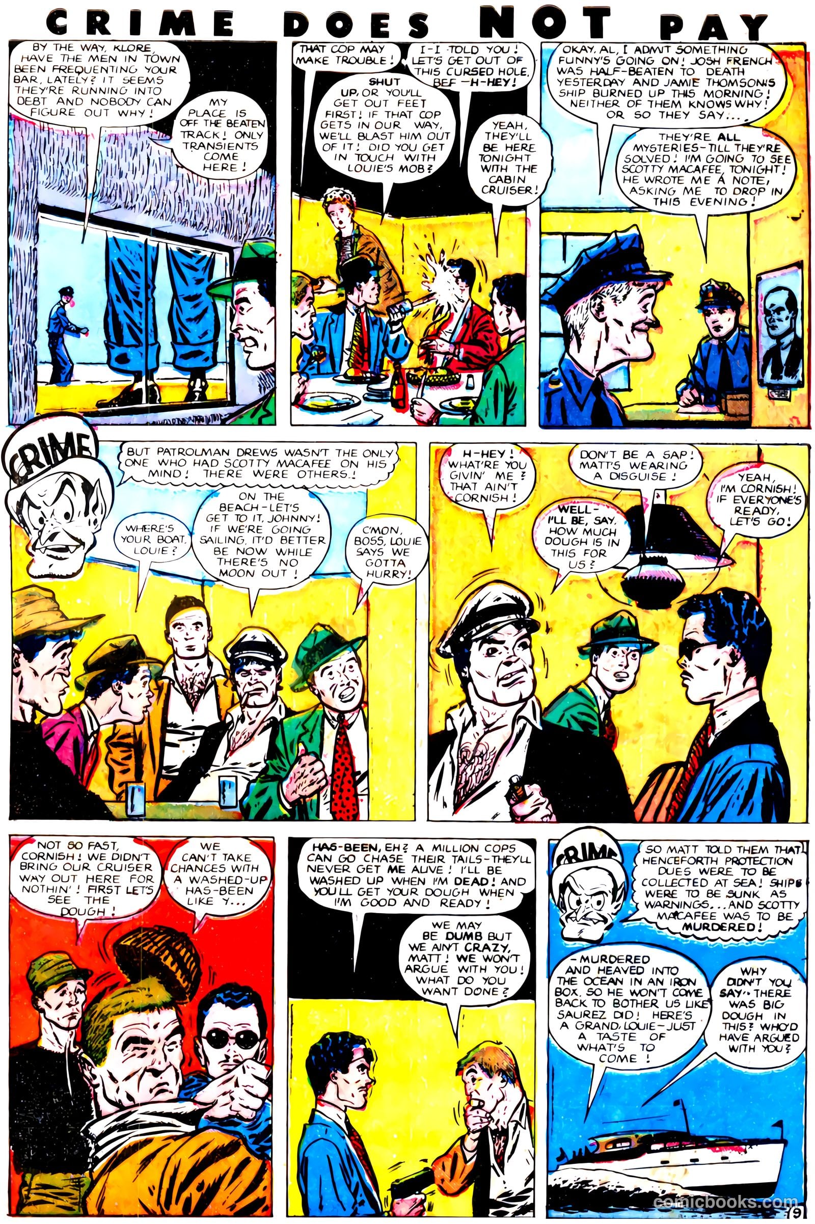 Crime Does Not Pay #81 (1949) — page 11