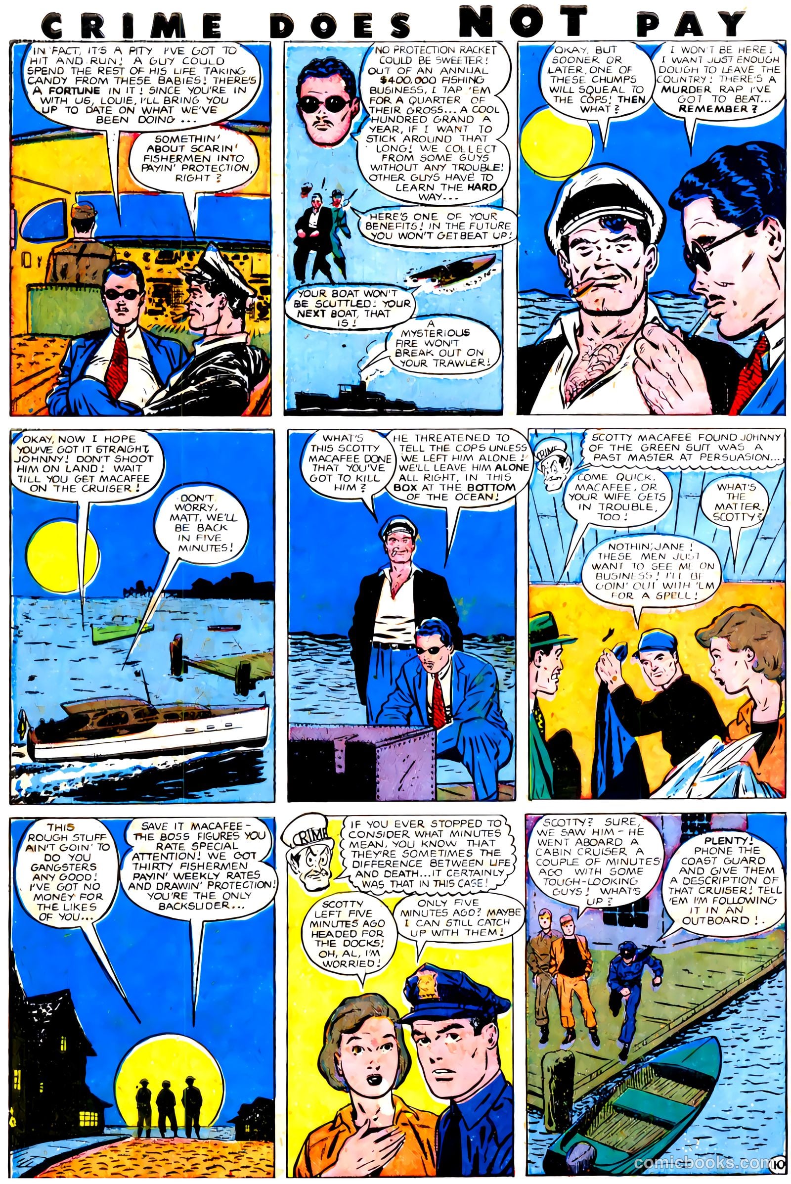 Crime Does Not Pay #81 (1949) — page 12