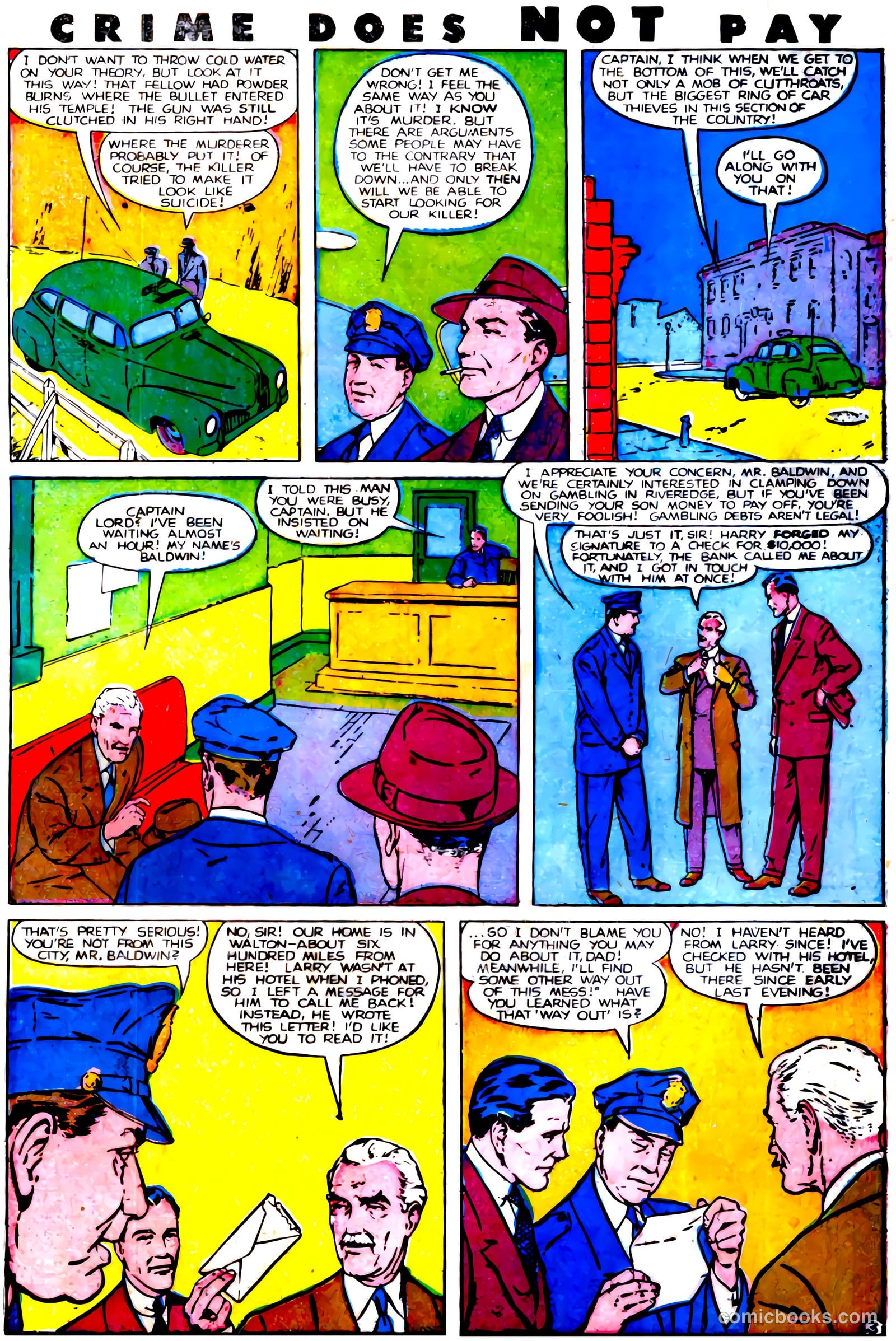 Crime Does Not Pay #81 (1949) — page 19