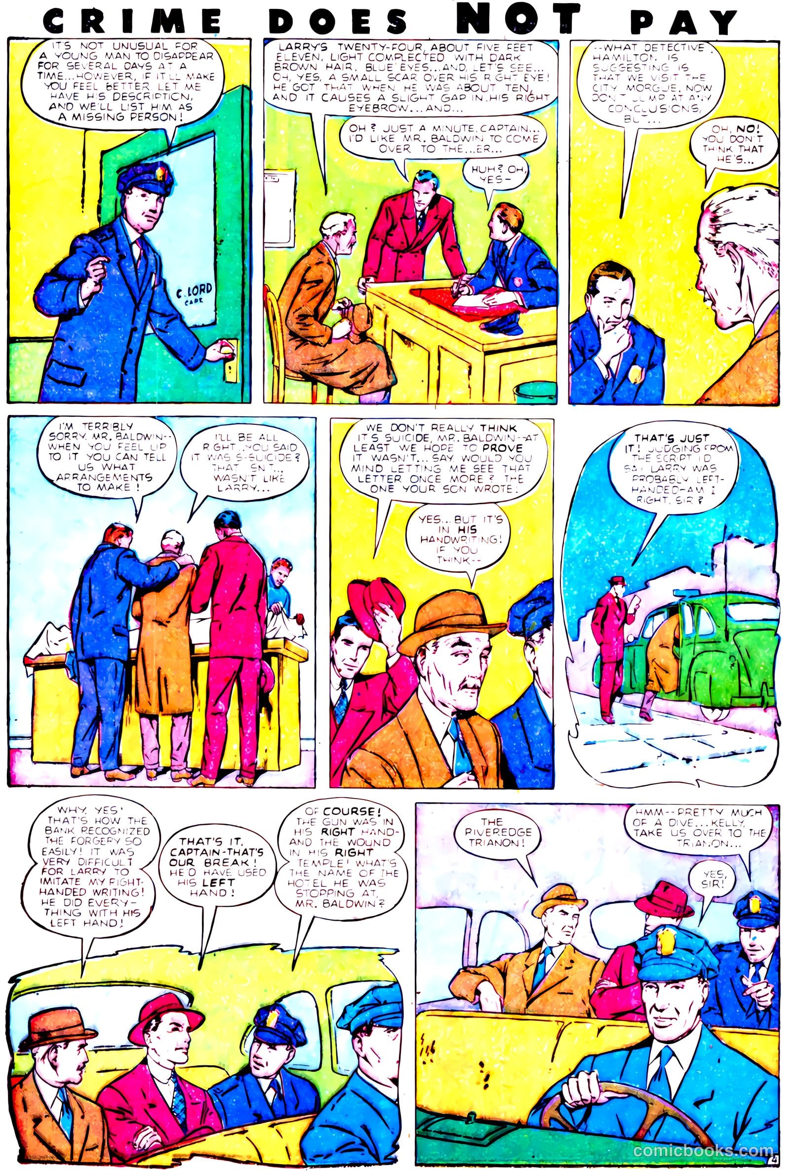 Crime Does Not Pay #81 (1949) — page 20