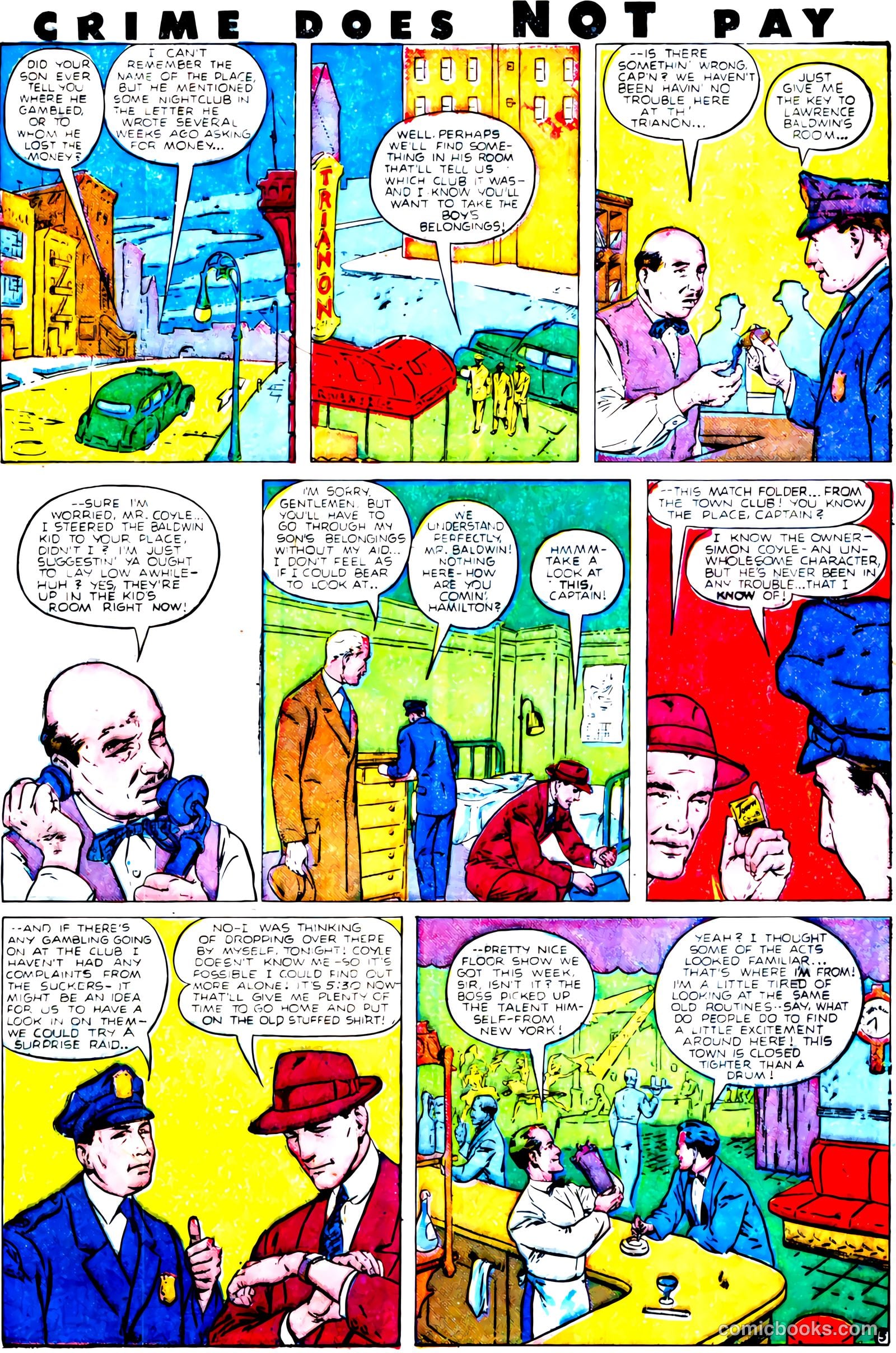 Crime Does Not Pay #81 (1949) — page 21