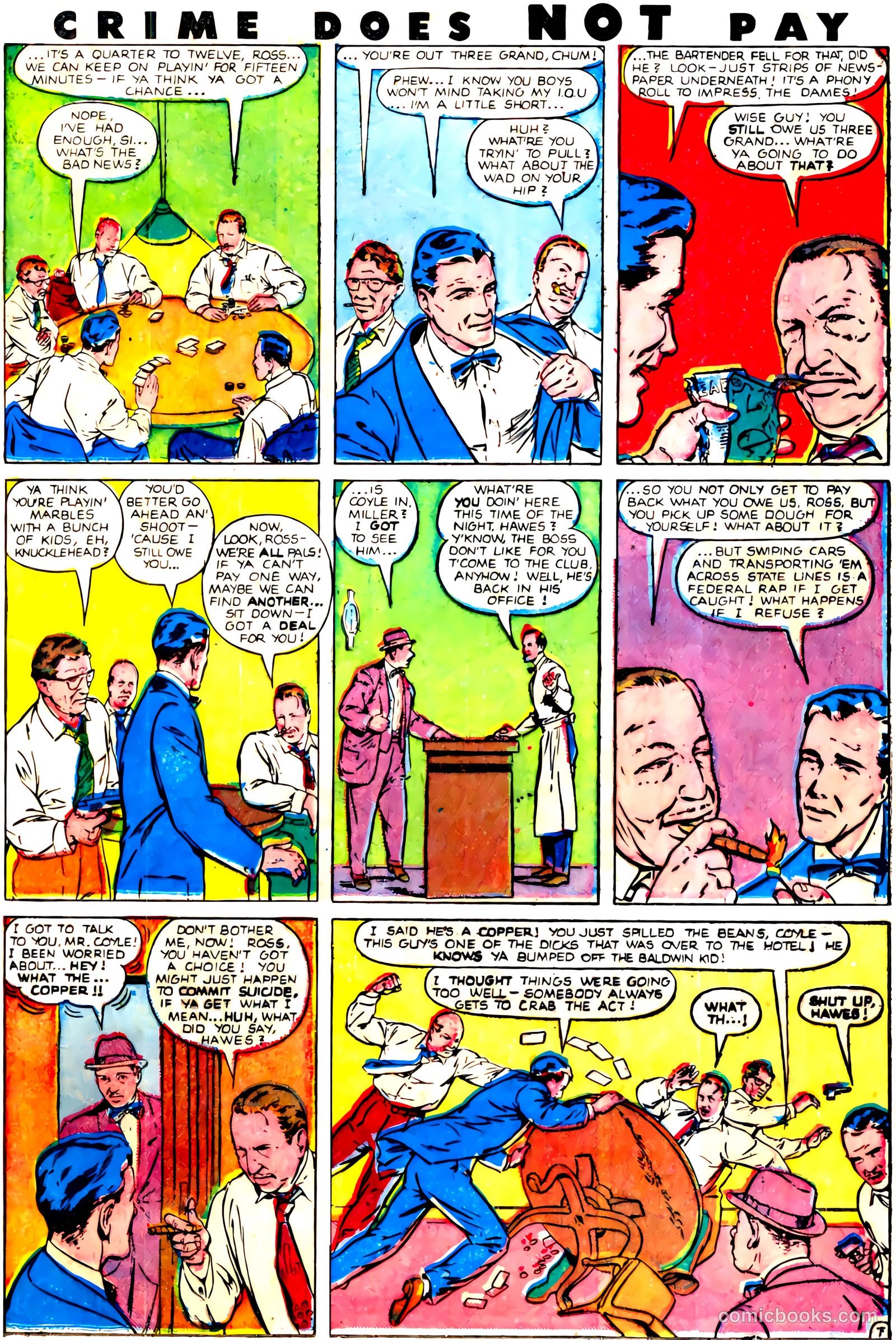Crime Does Not Pay #81 (1949) — page 23