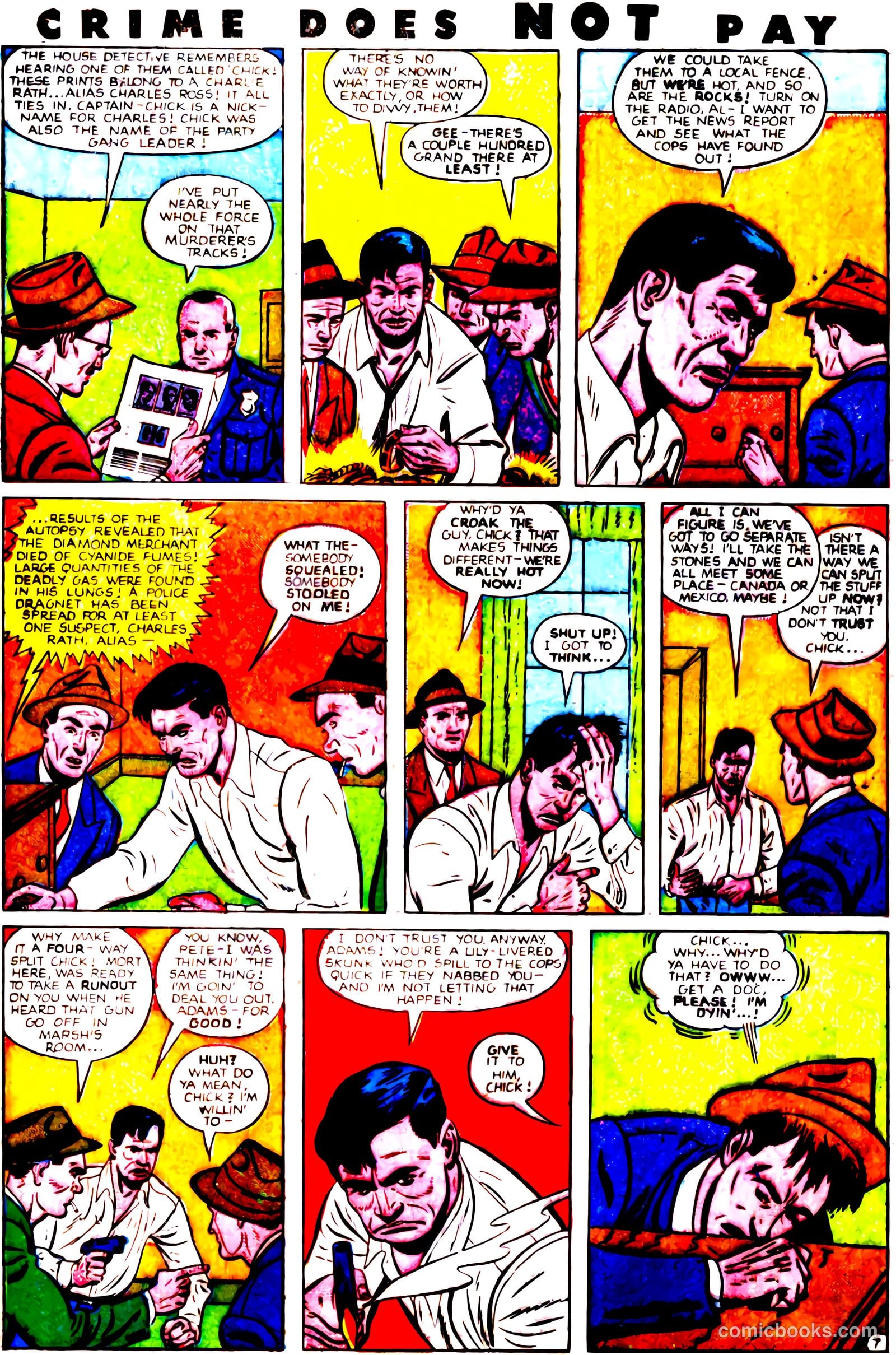 Crime Does Not Pay #81 (1949) — page 32