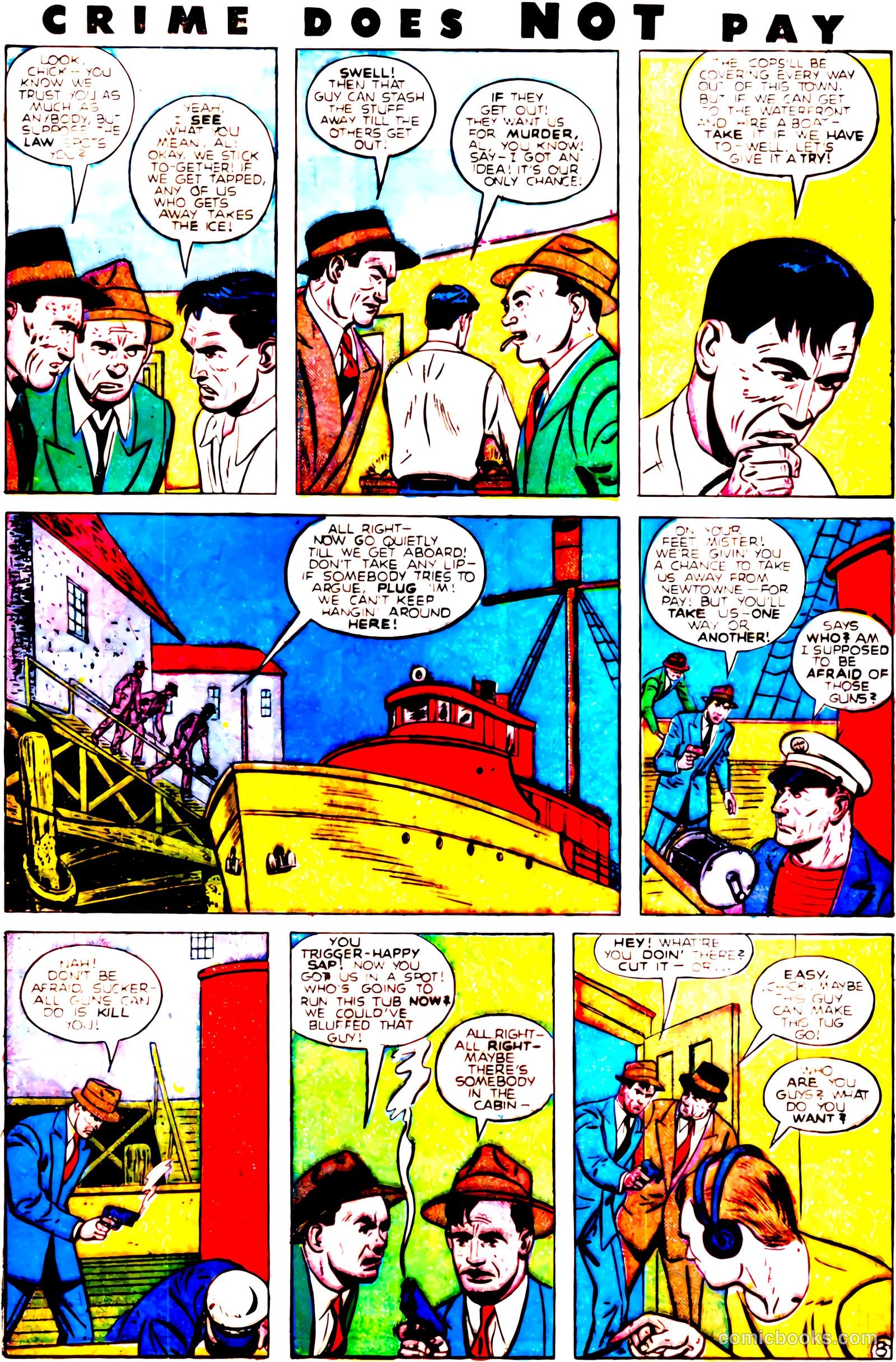 Crime Does Not Pay #81 (1949) — page 33