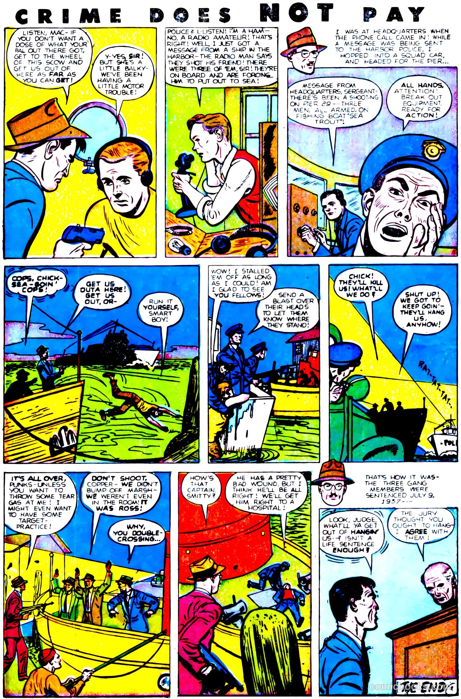 Crime Does Not Pay #81 (1949) — page 34
