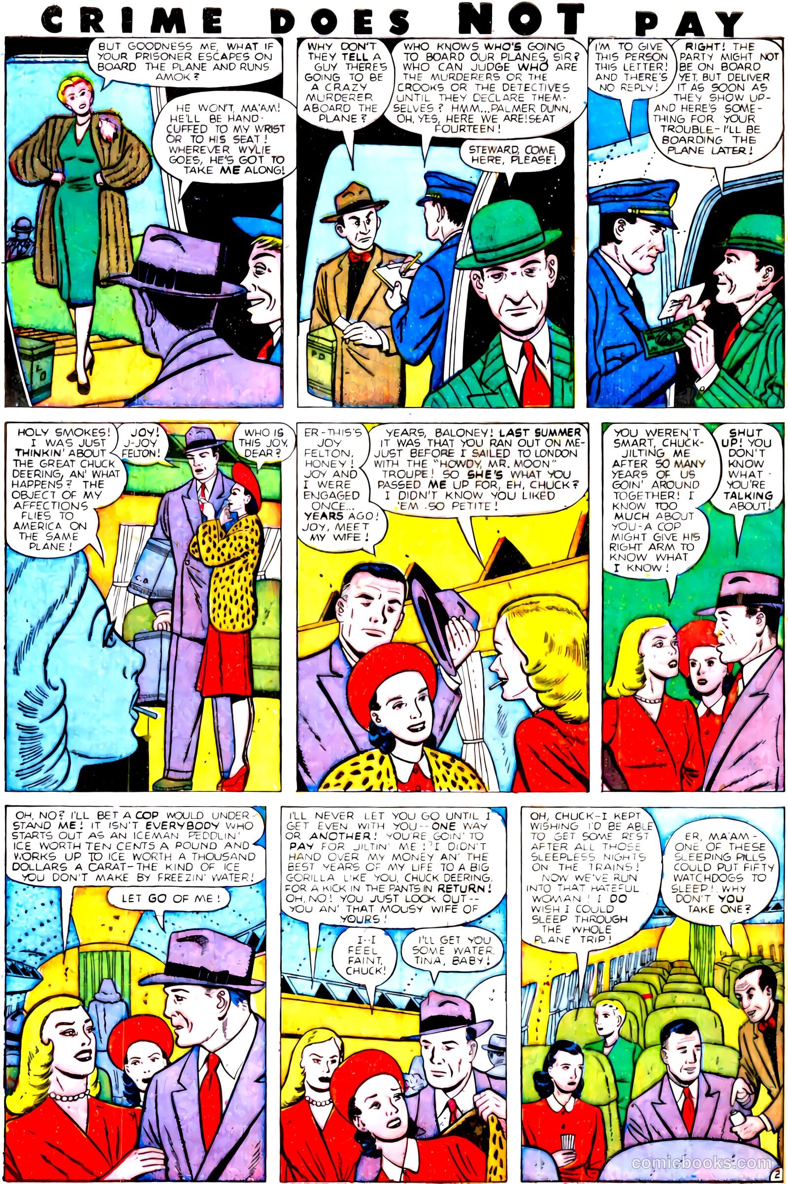 Crime Does Not Pay #81 (1949) — page 40