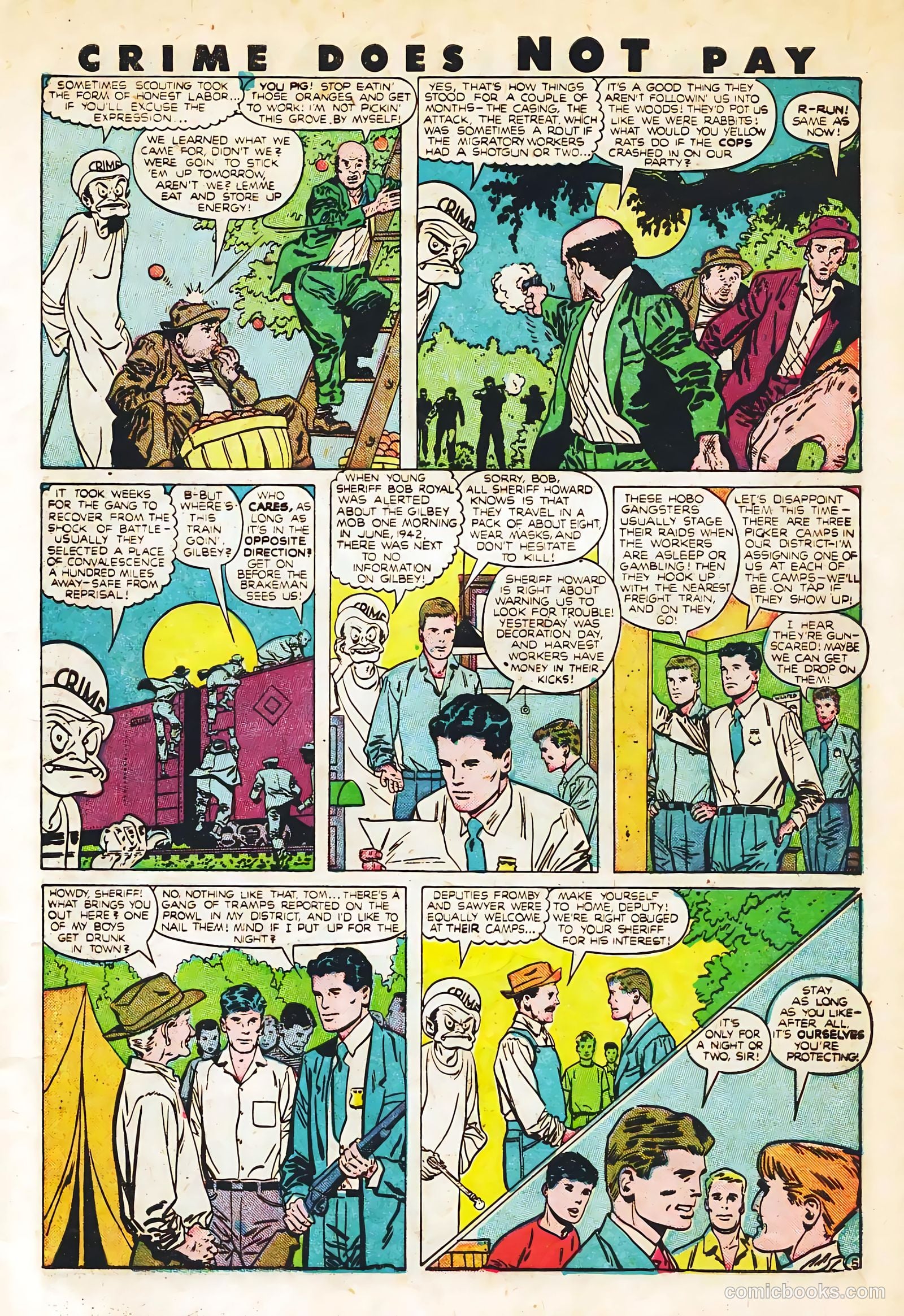 Crime Does Not Pay #82 (1949) — page 7