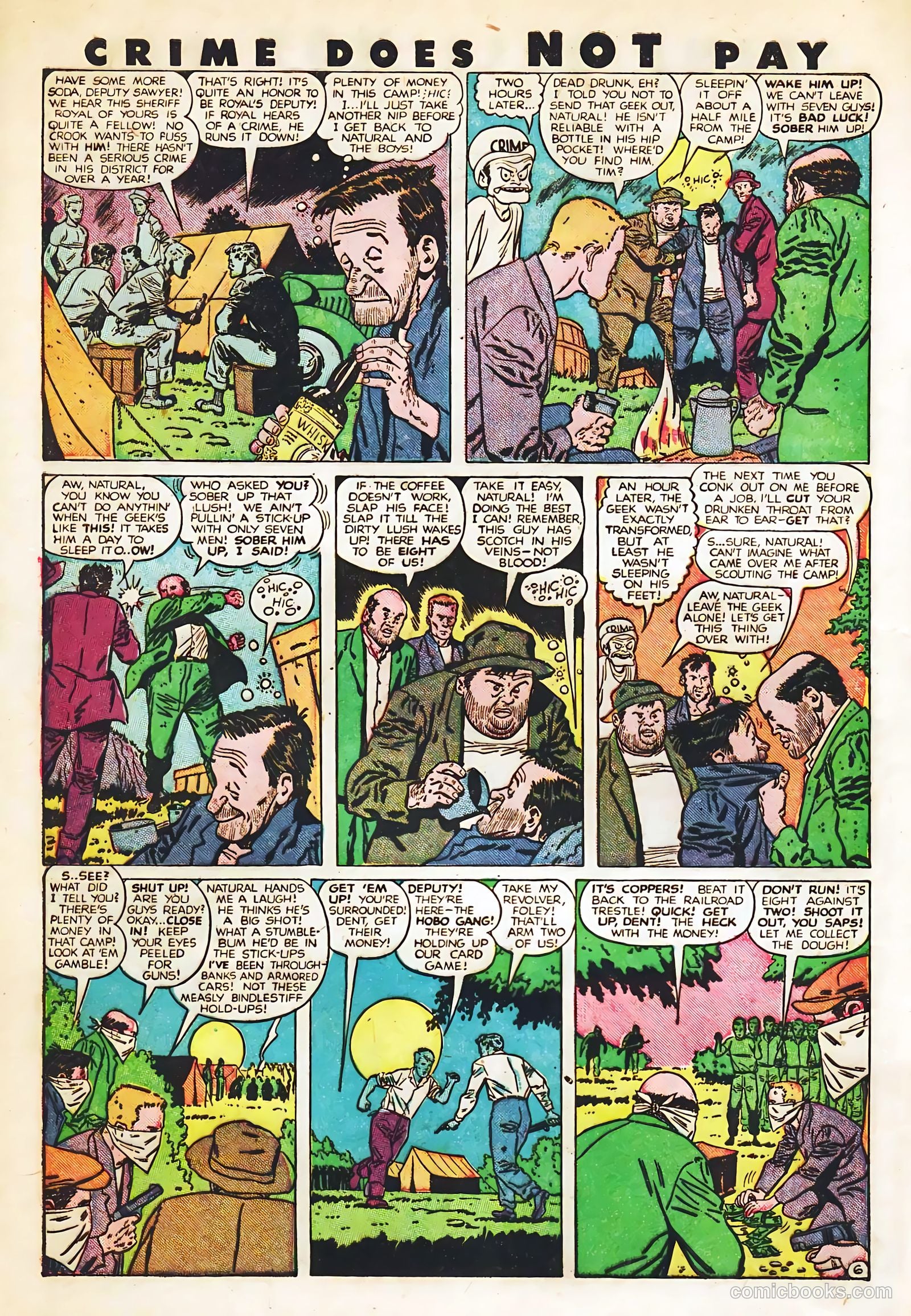 Crime Does Not Pay #82 (1949) — page 8