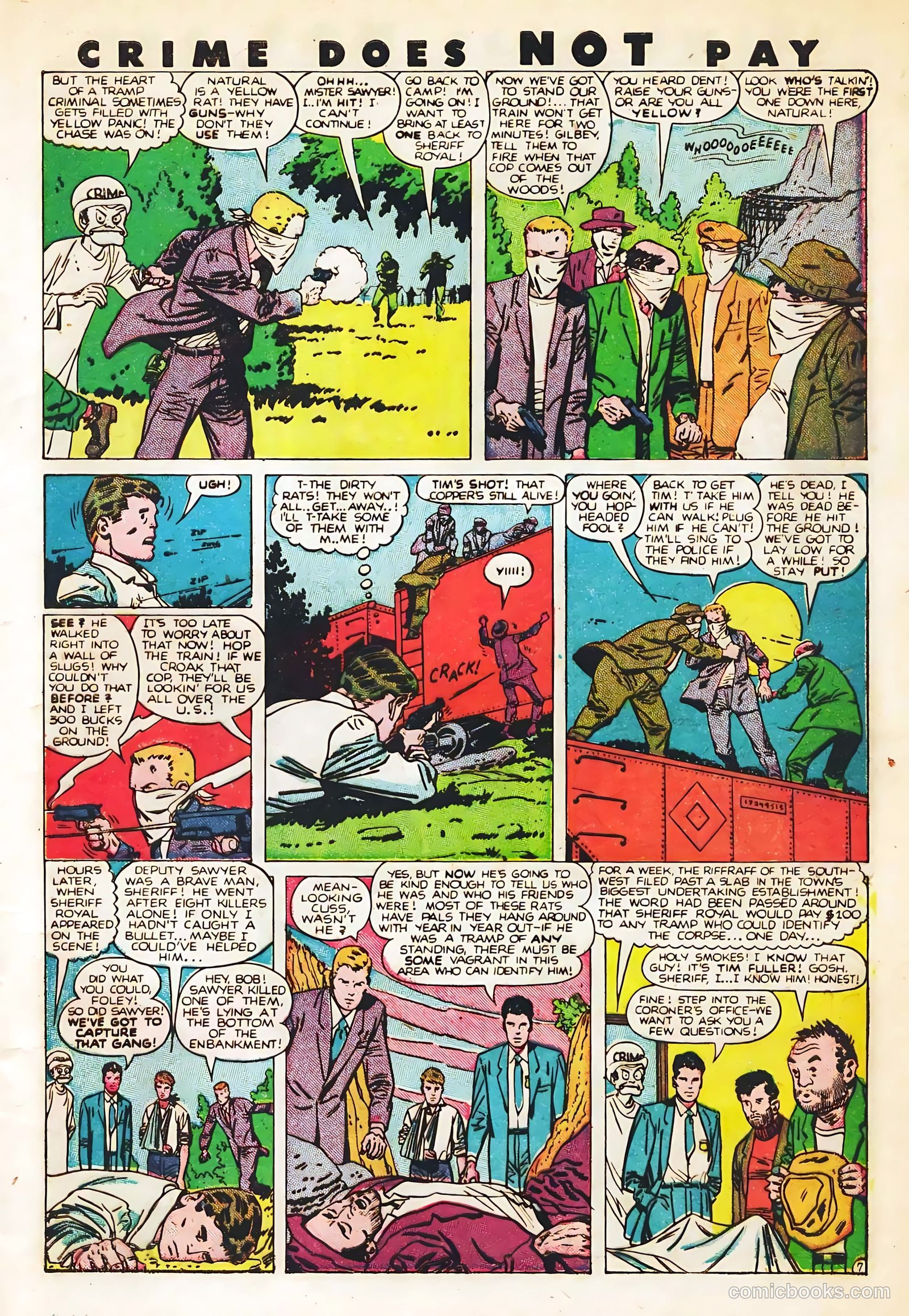 Crime Does Not Pay #82 (1949) — page 9
