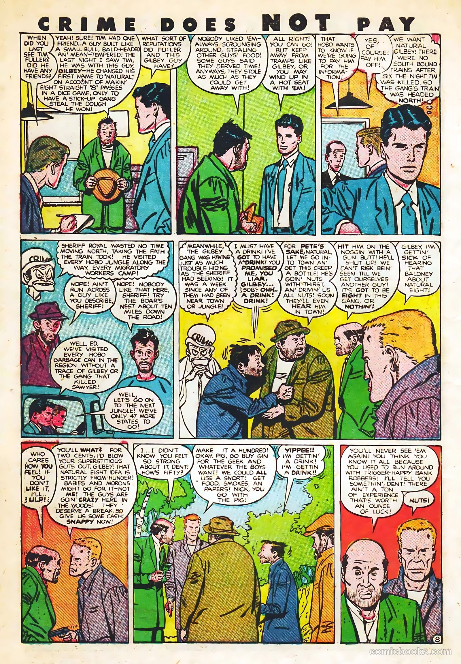 Crime Does Not Pay #82 (1949) — page 10