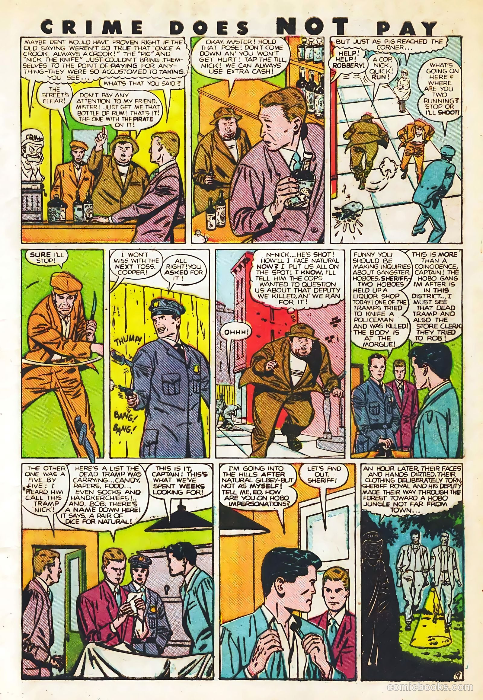 Crime Does Not Pay #82 (1949) — page 11