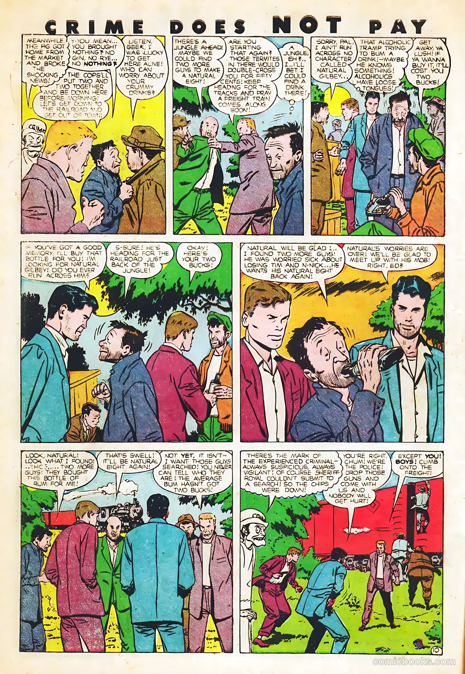 Crime Does Not Pay #82 (1949) — page 12