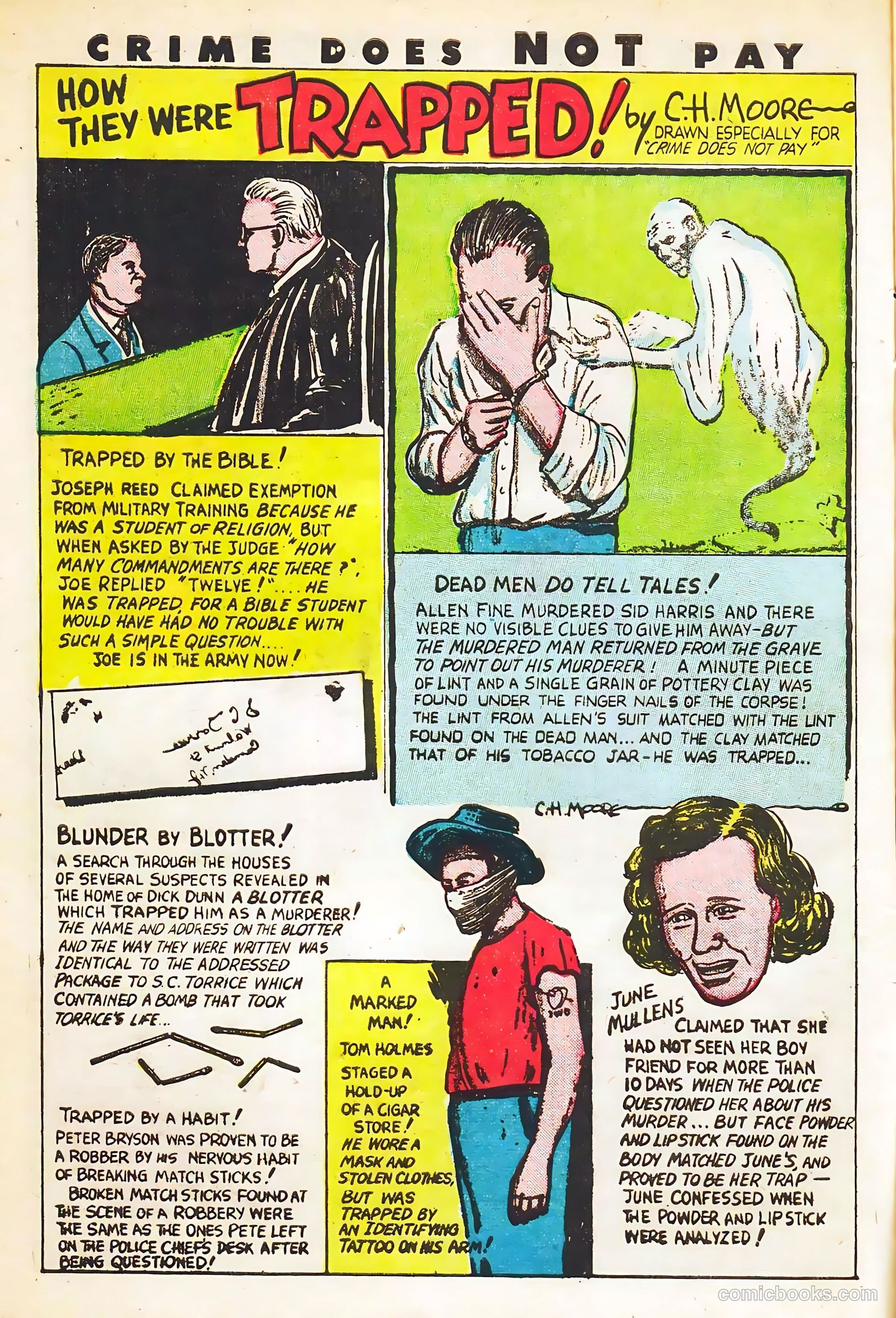 Crime Does Not Pay #82 (1949) — page 14