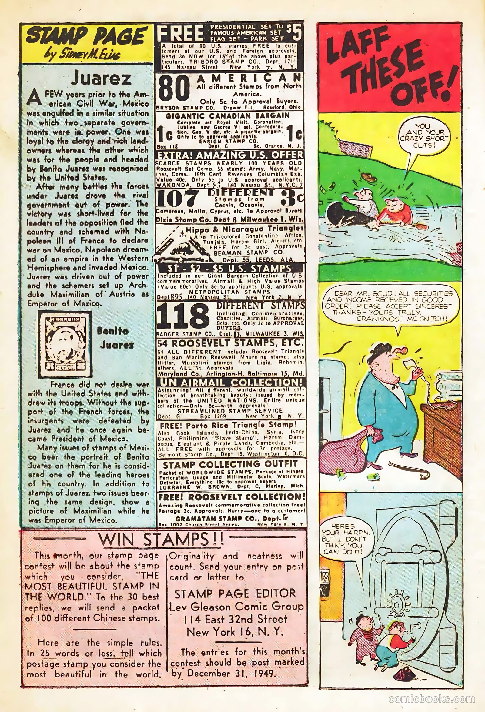 Crime Does Not Pay #82 (1949) — page 16