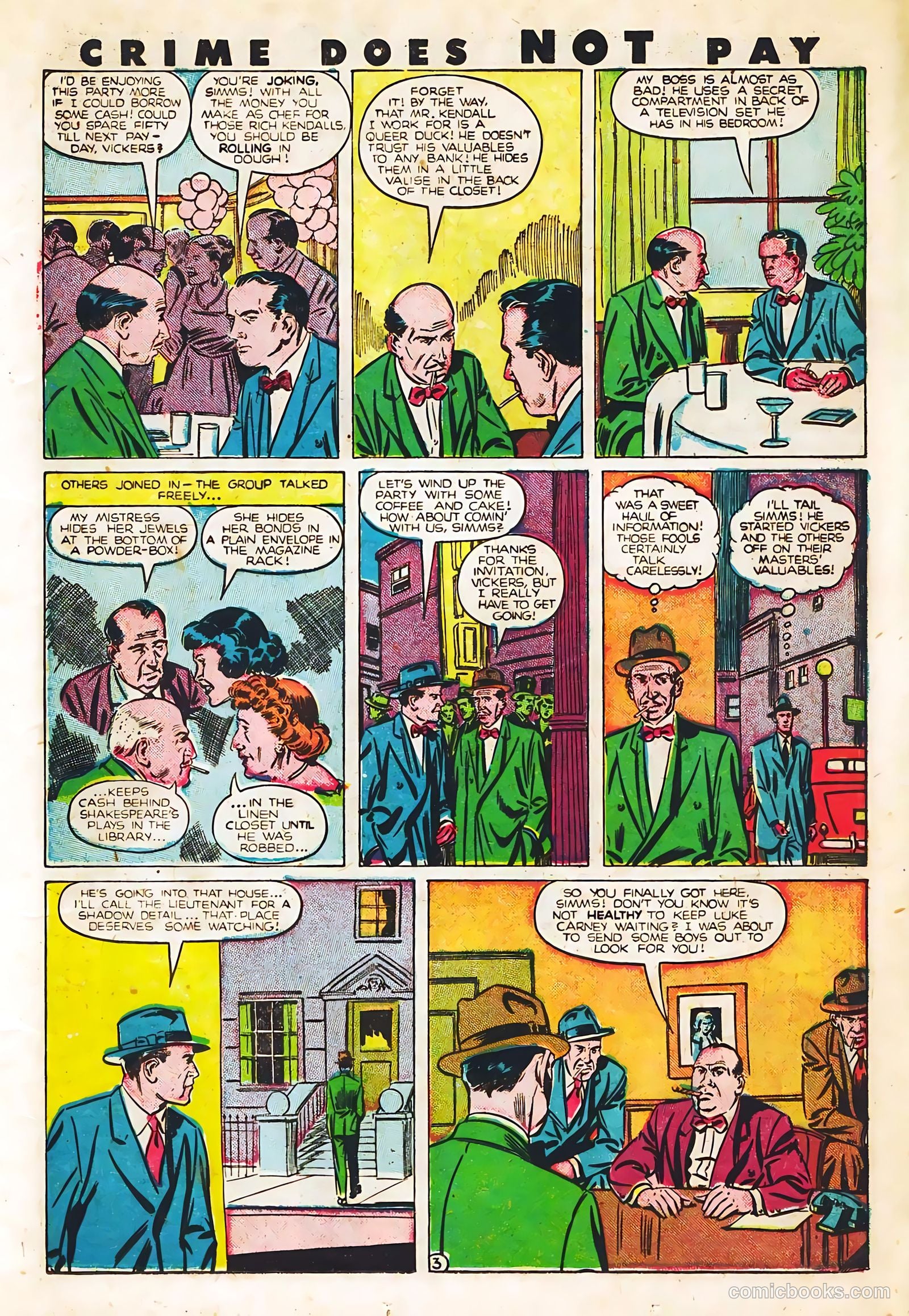 Crime Does Not Pay #82 (1949) — page 19