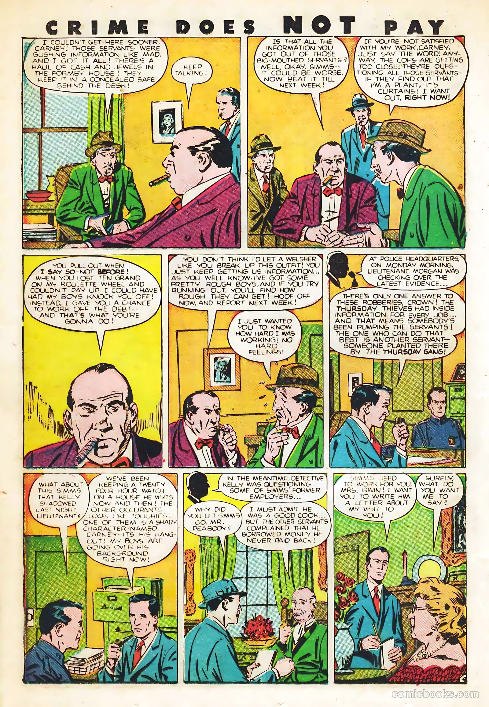 Crime Does Not Pay #82 (1949) — page 20