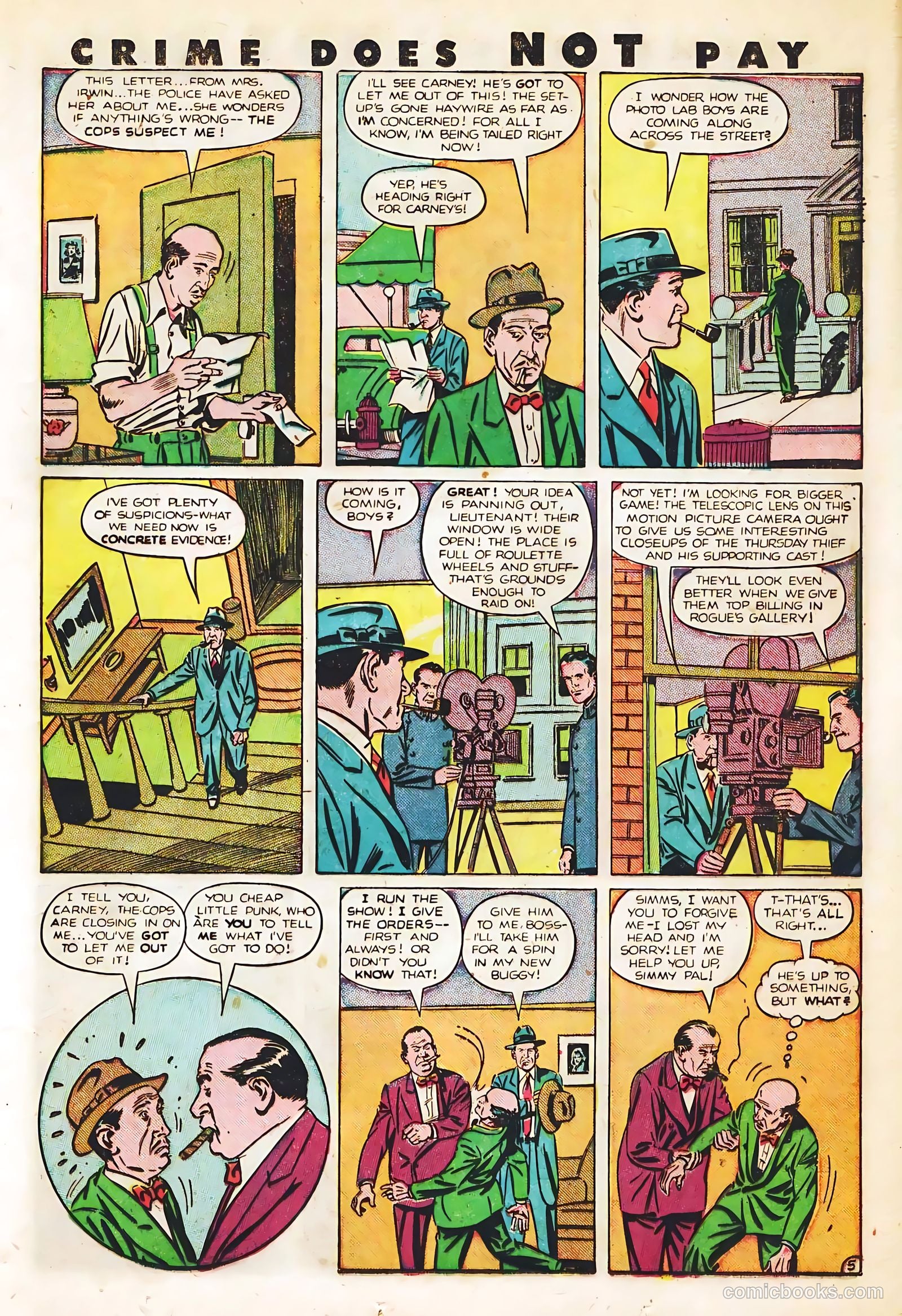Crime Does Not Pay #82 (1949) — page 21