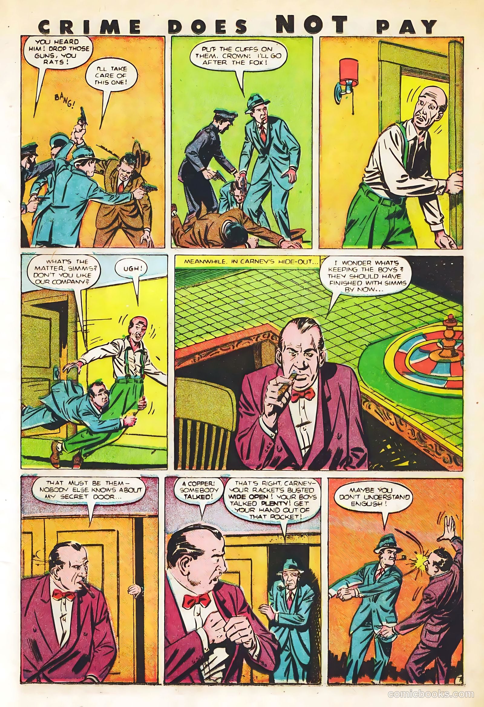 Crime Does Not Pay #82 (1949) — page 23