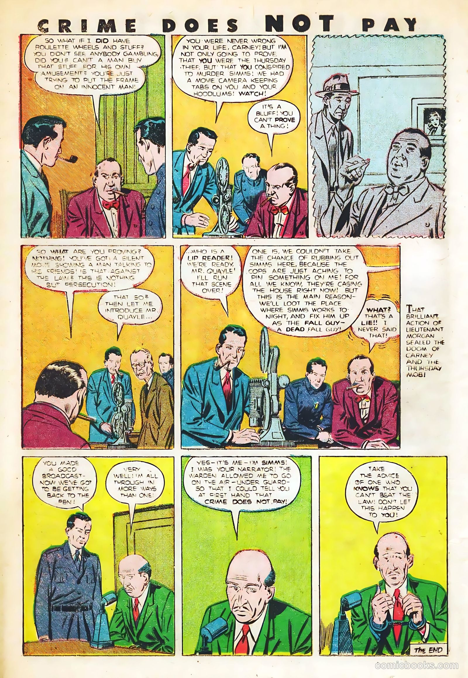 Crime Does Not Pay #82 (1949) — page 24