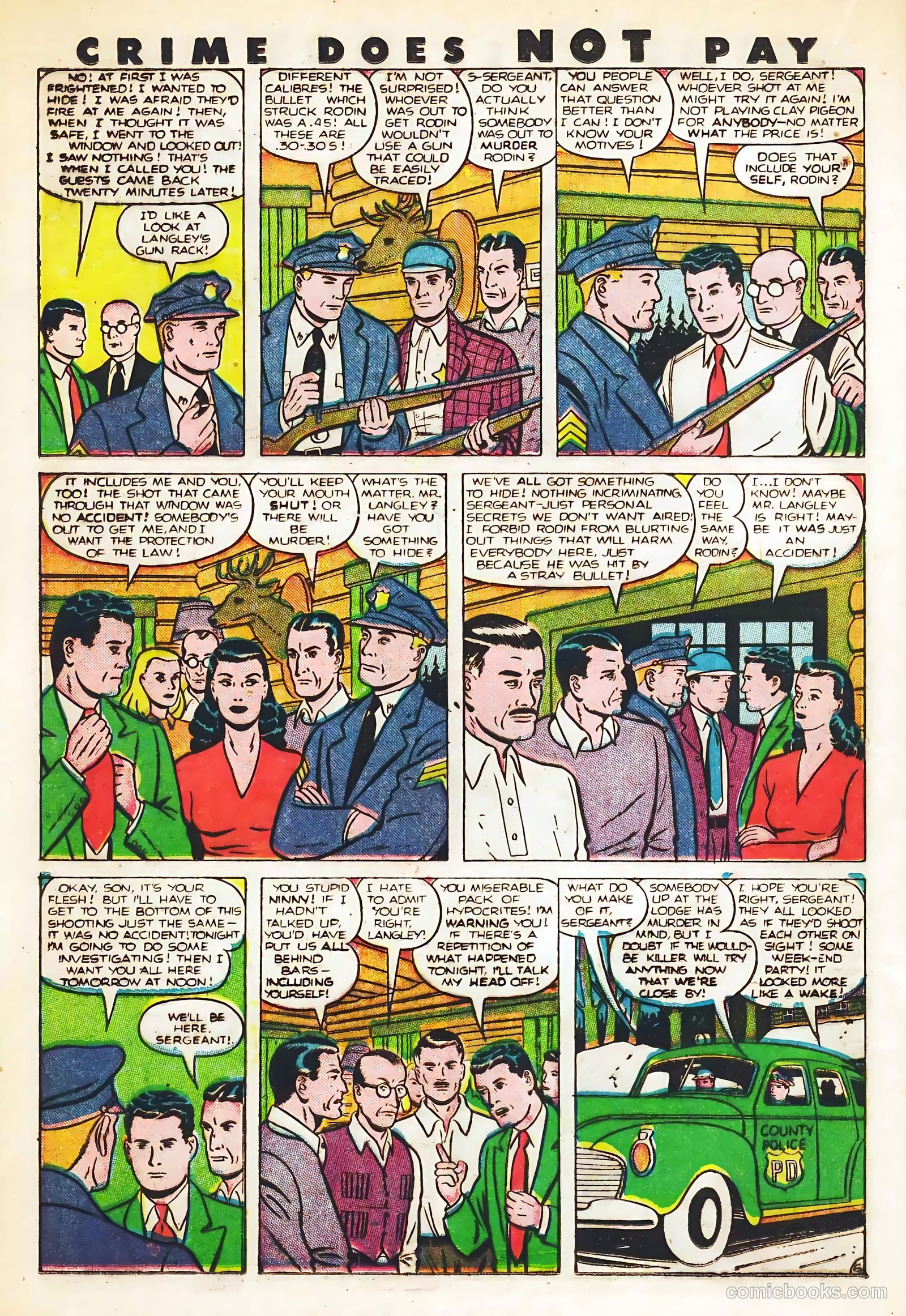 Crime Does Not Pay #82 (1949) — page 30