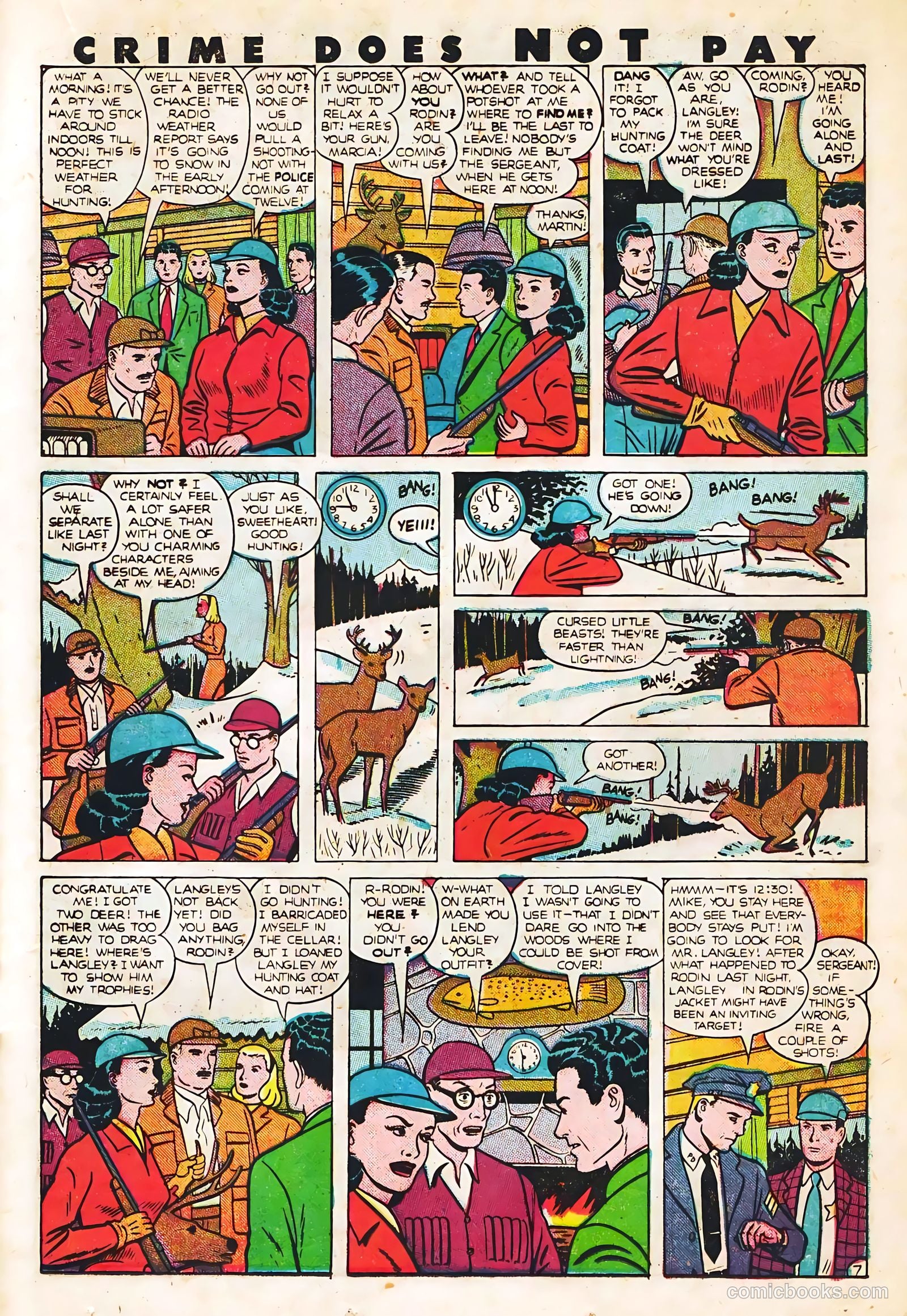 Crime Does Not Pay #82 (1949) — page 31
