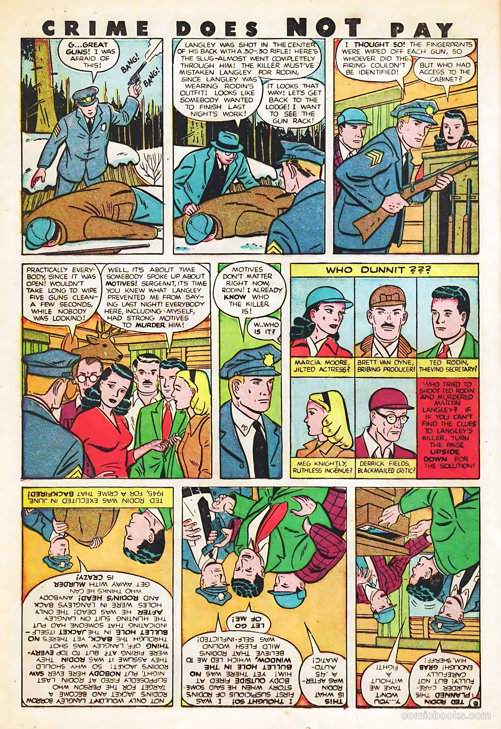 Crime Does Not Pay #82 (1949) — page 32