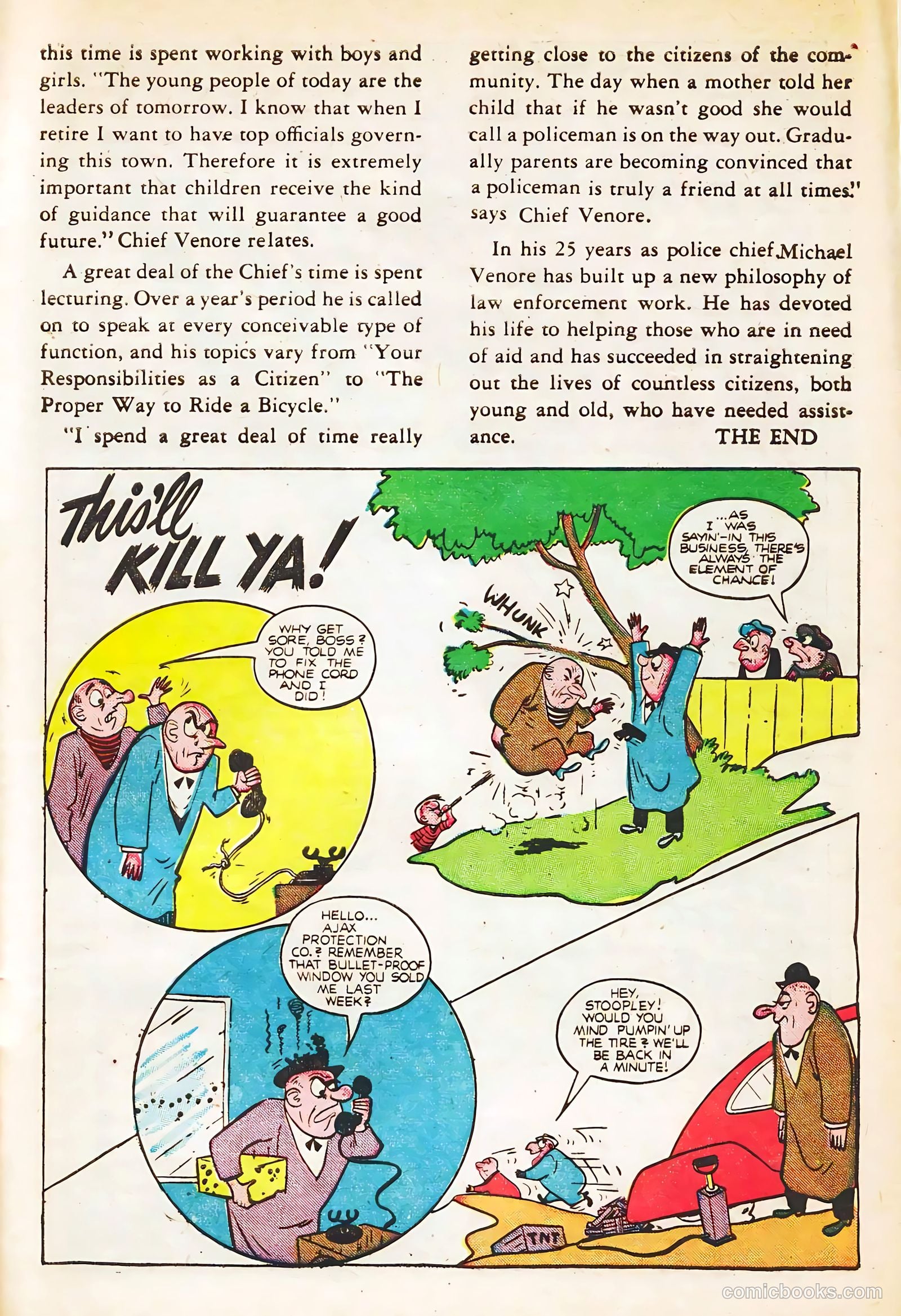Crime Does Not Pay #82 (1949) — page 40