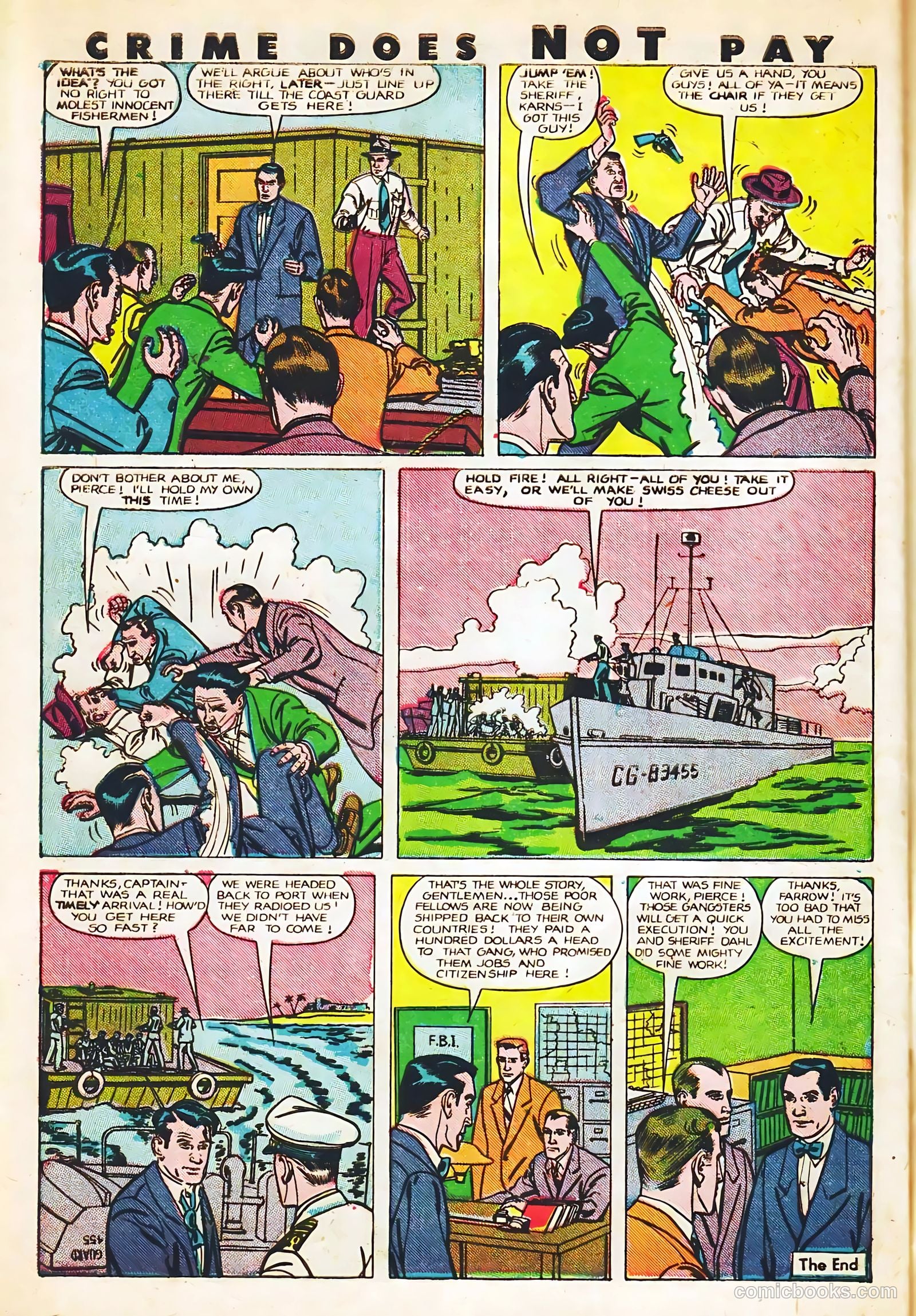 Crime Does Not Pay #82 (1949) — page 49