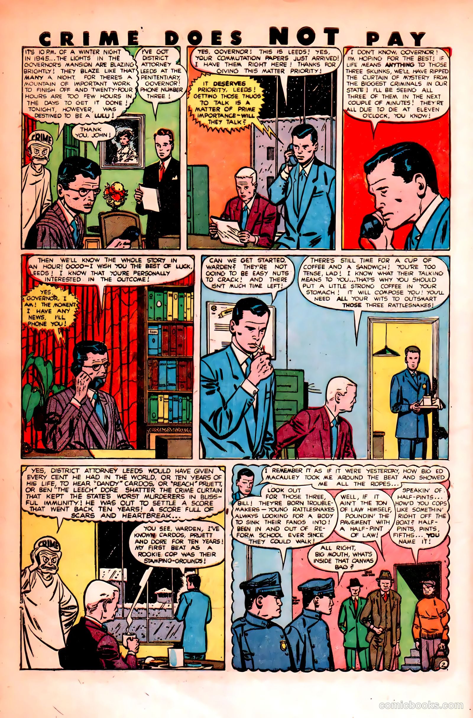 Crime Does Not Pay #84 (1950) — page 4