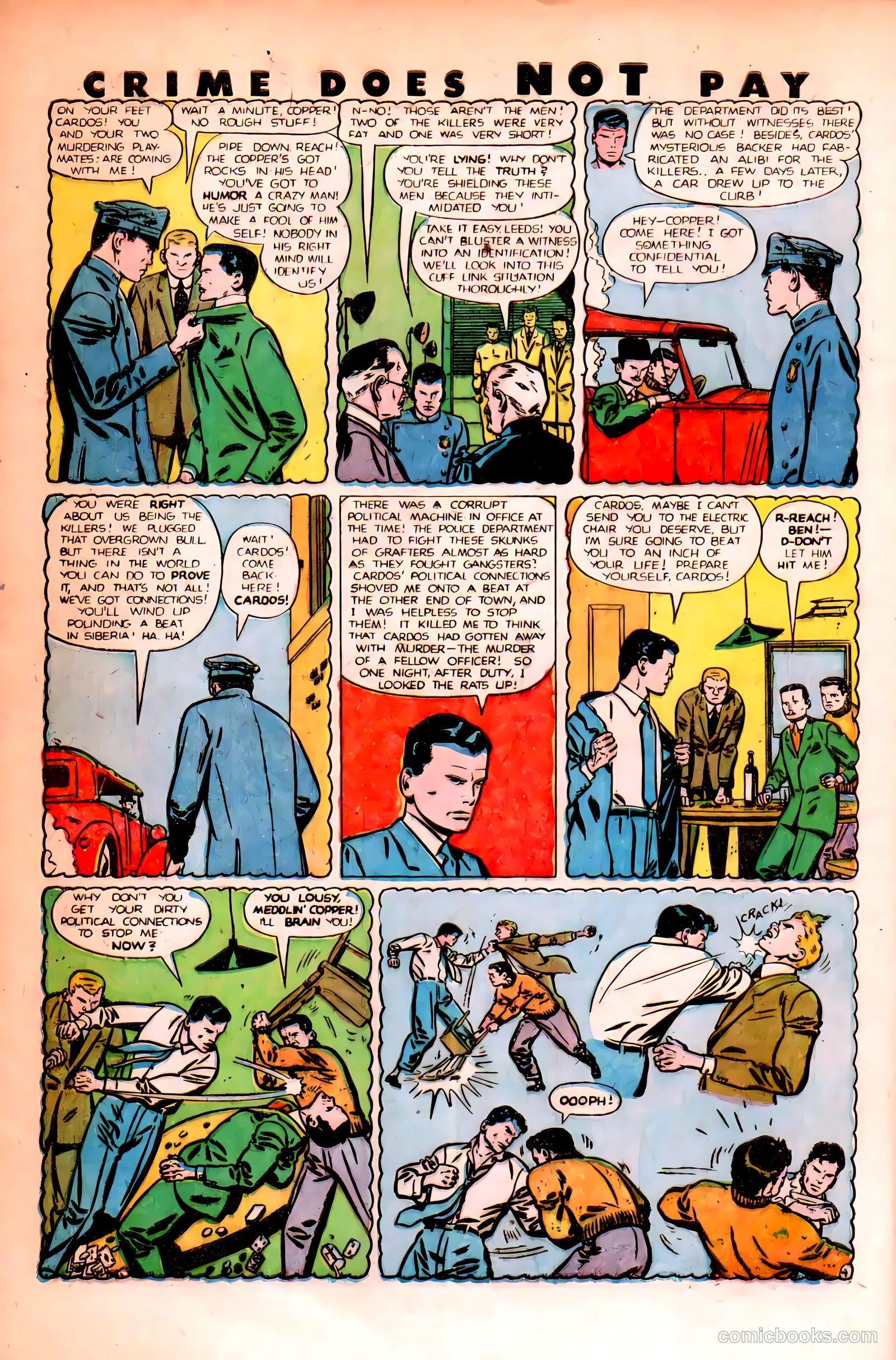 Crime Does Not Pay #84 (1950) — page 6