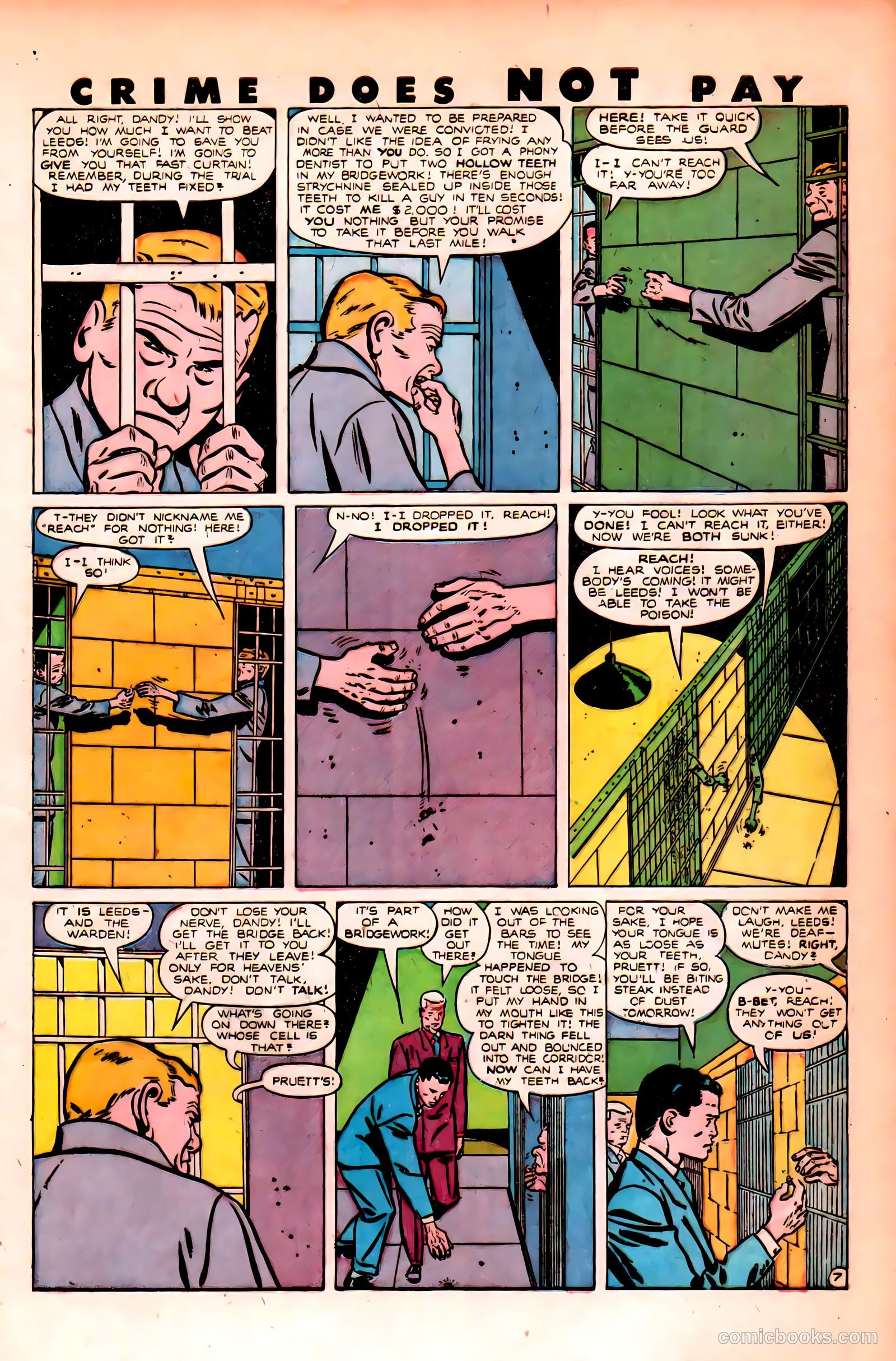 Crime Does Not Pay #84 (1950) — page 9