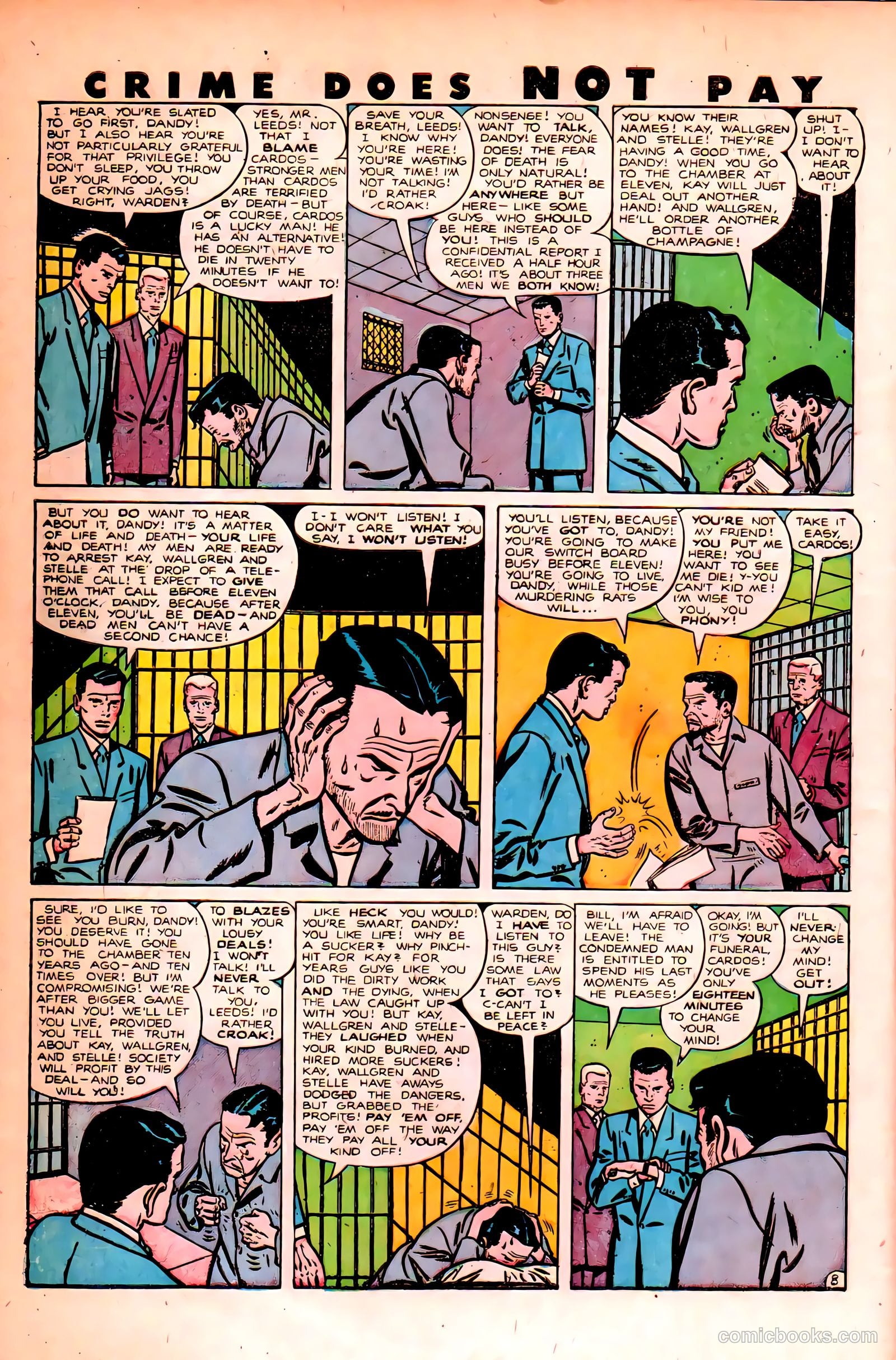 Crime Does Not Pay #84 (1950) — page 10