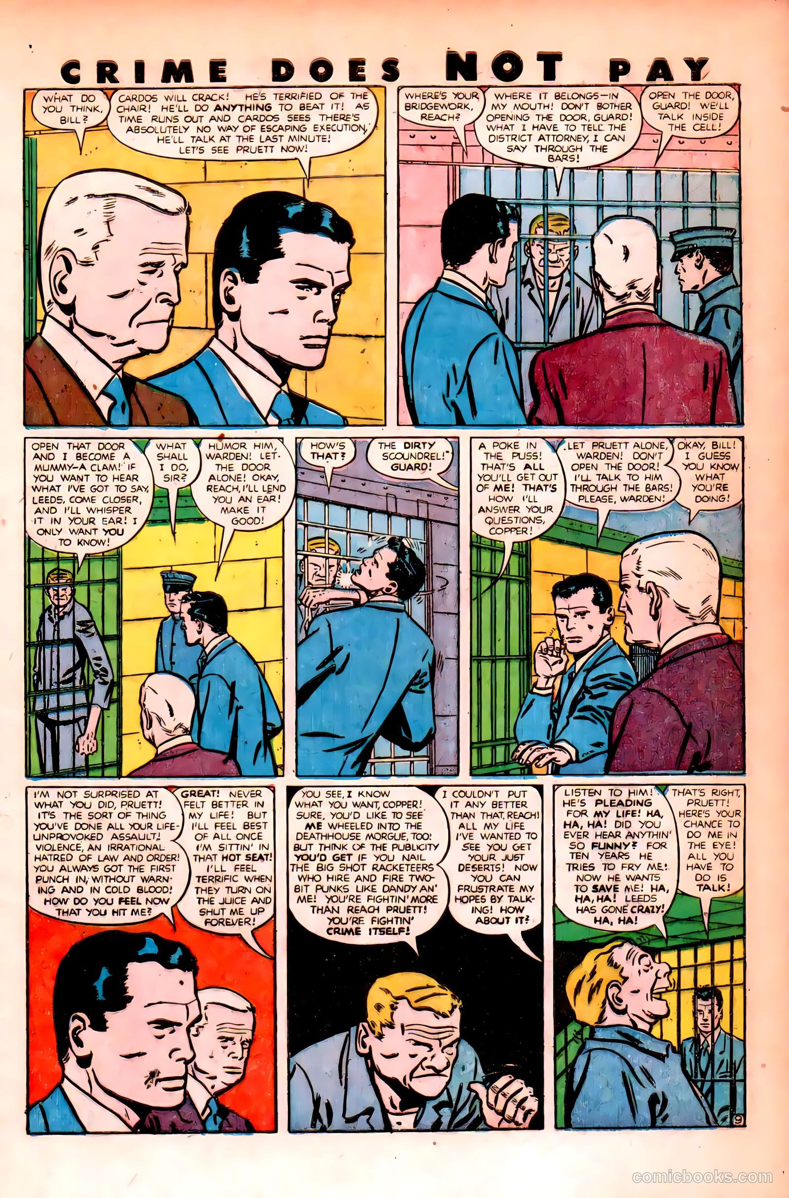 Crime Does Not Pay #84 (1950) — page 11
