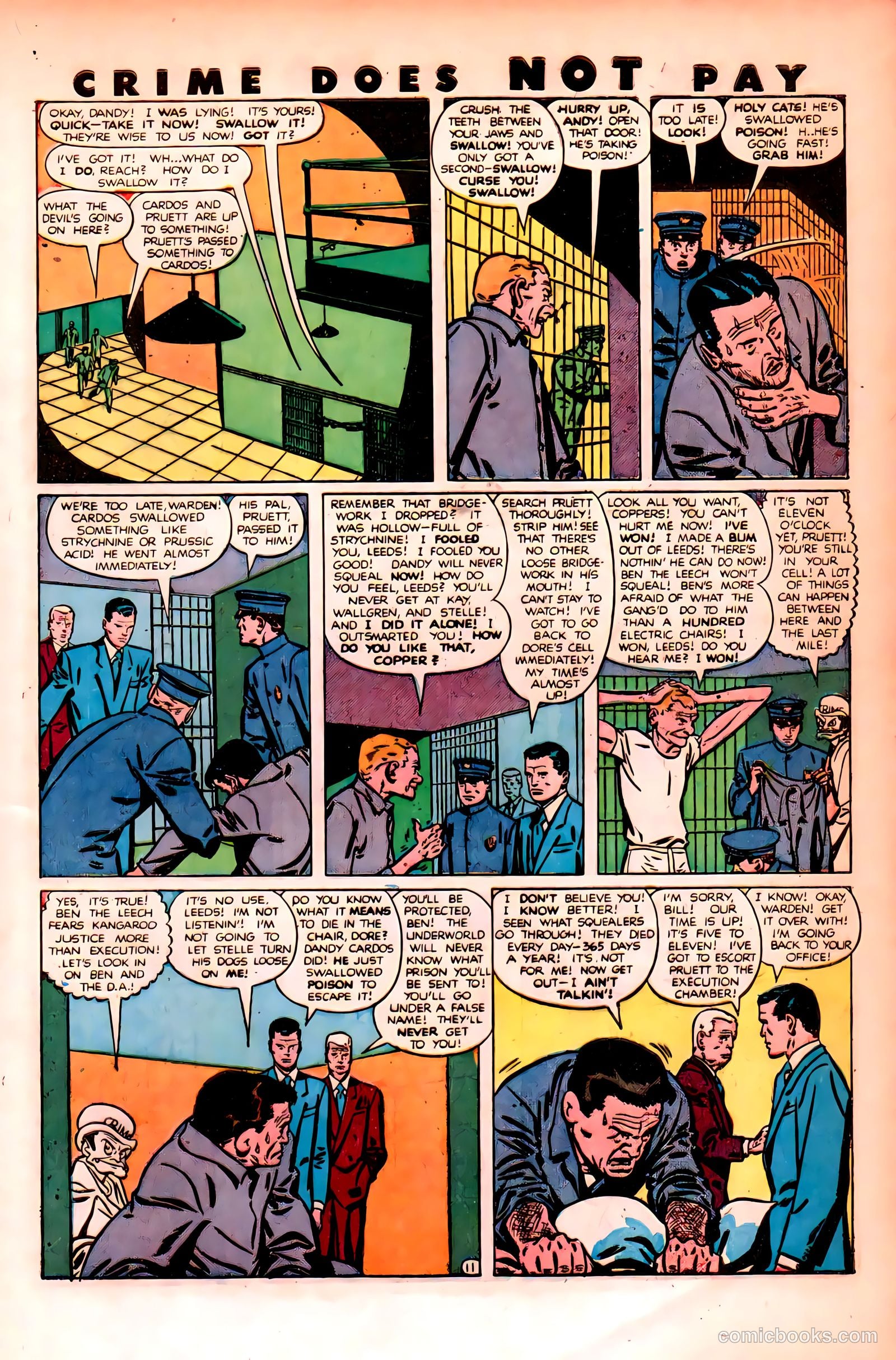 Crime Does Not Pay #84 (1950) — page 13