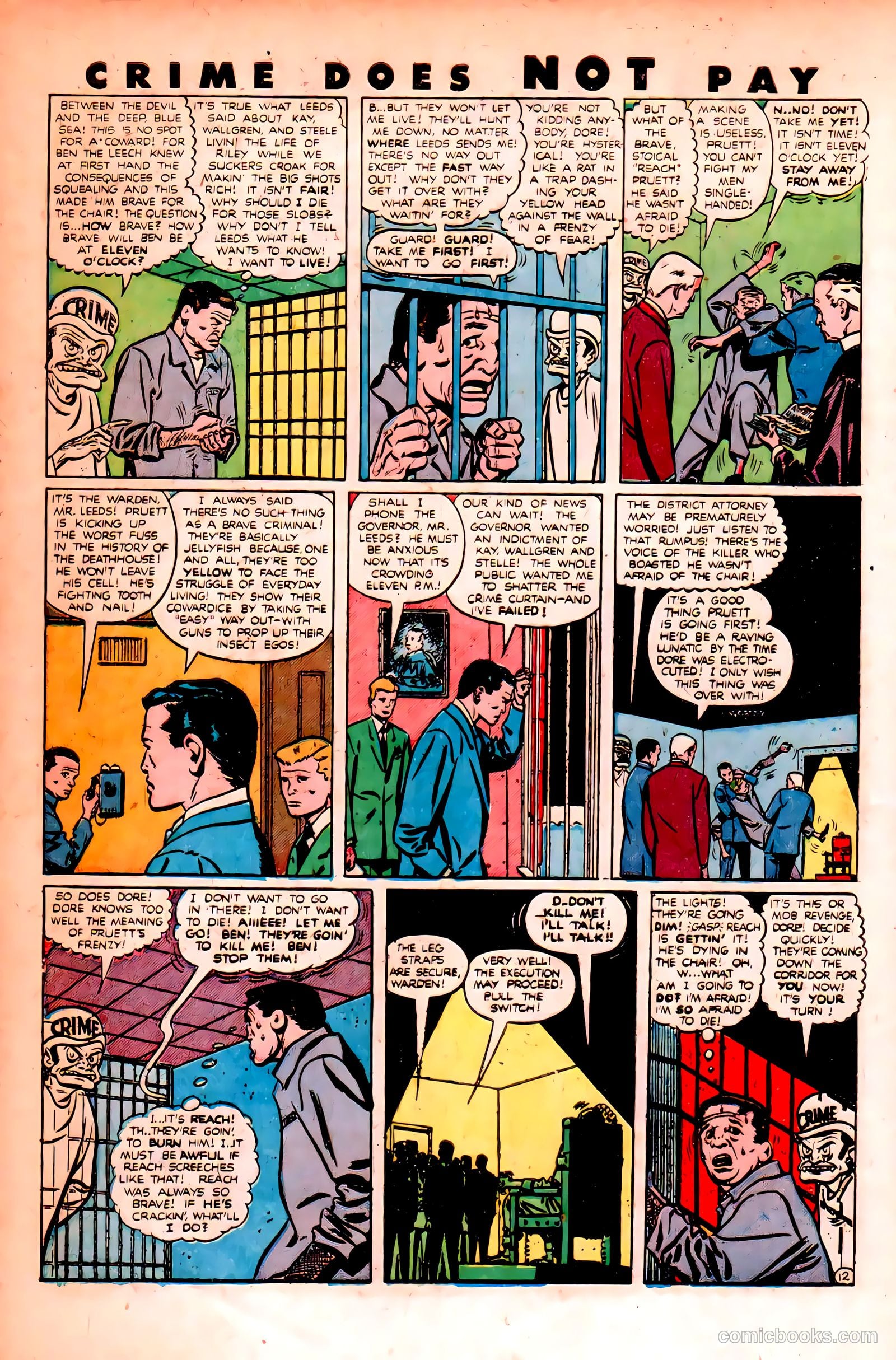 Crime Does Not Pay #84 (1950) — page 14