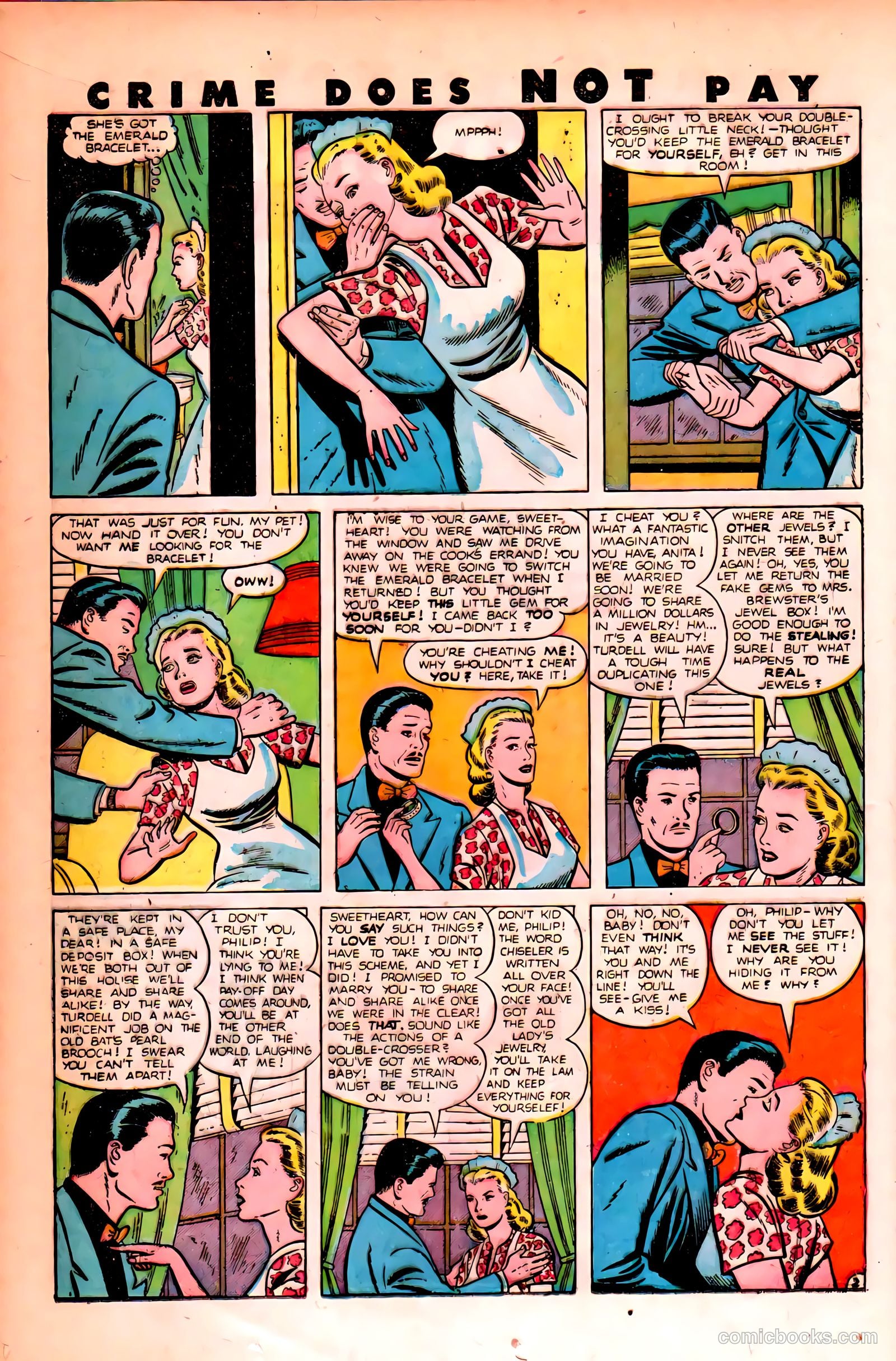 Crime Does Not Pay #84 (1950) — page 20