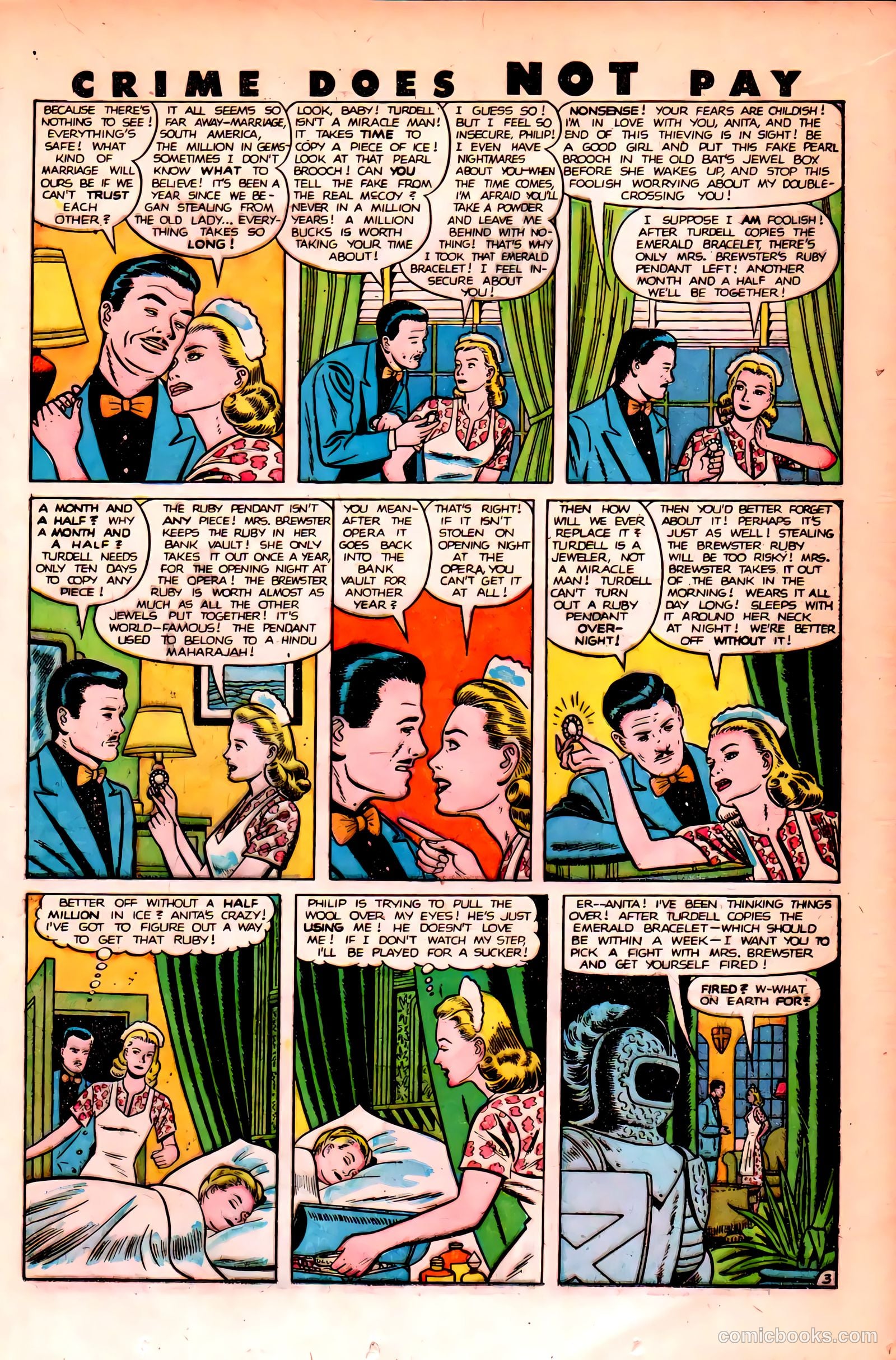 Crime Does Not Pay #84 (1950) — page 21