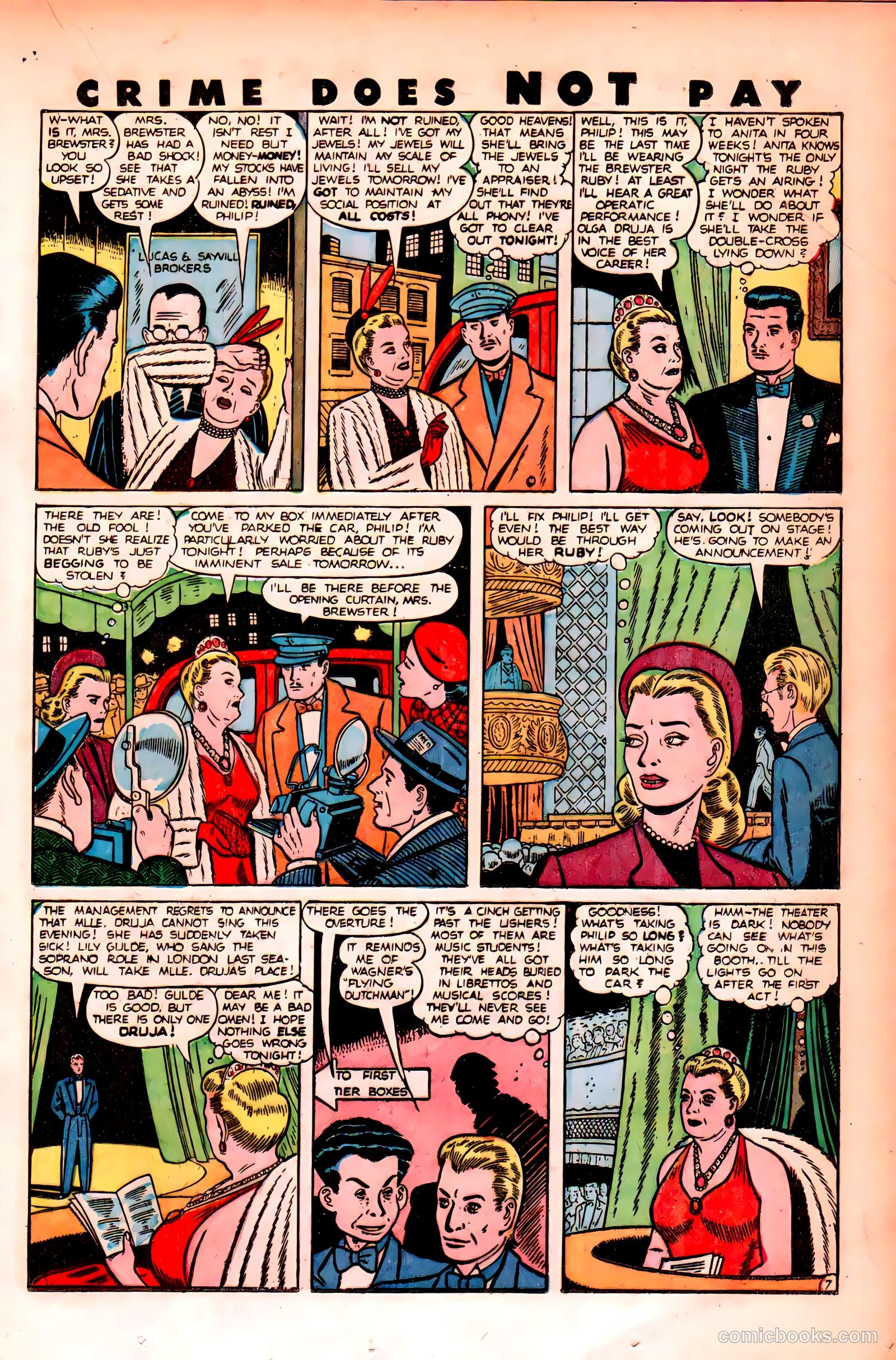 Crime Does Not Pay #84 (1950) — page 25
