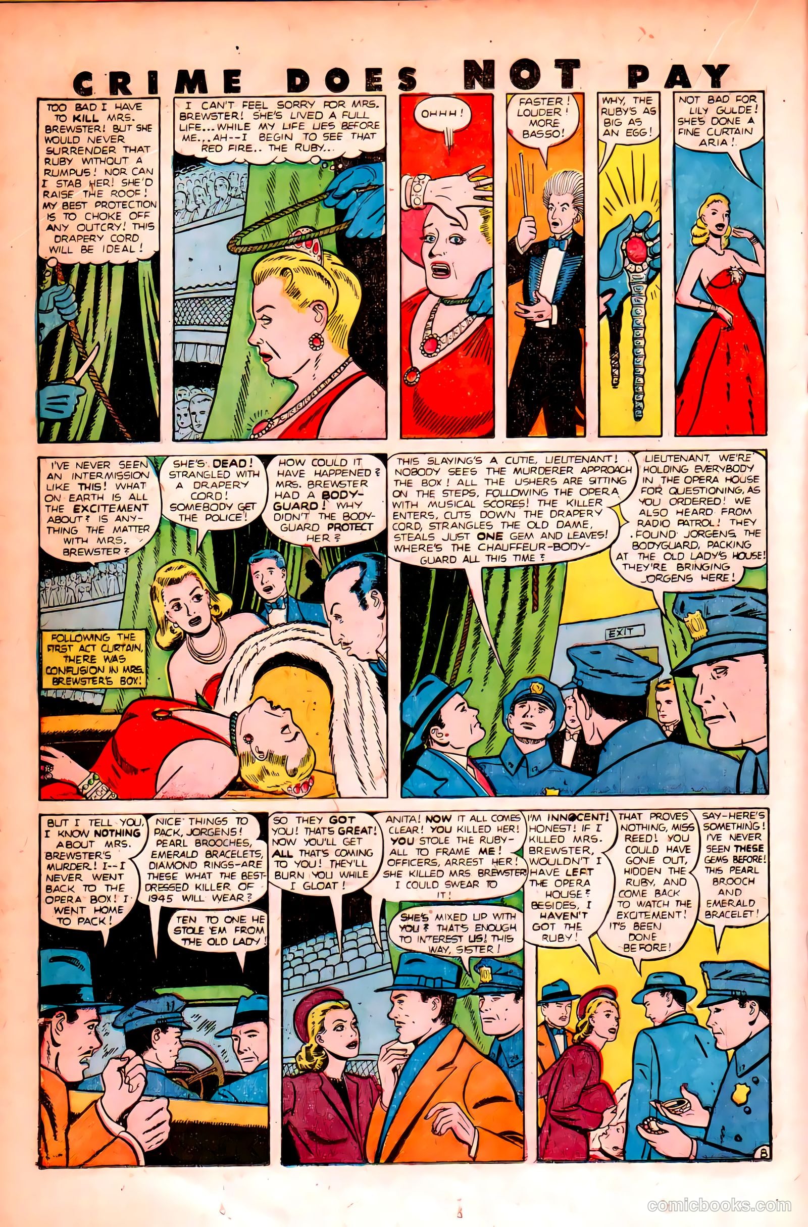 Crime Does Not Pay #84 (1950) — page 26