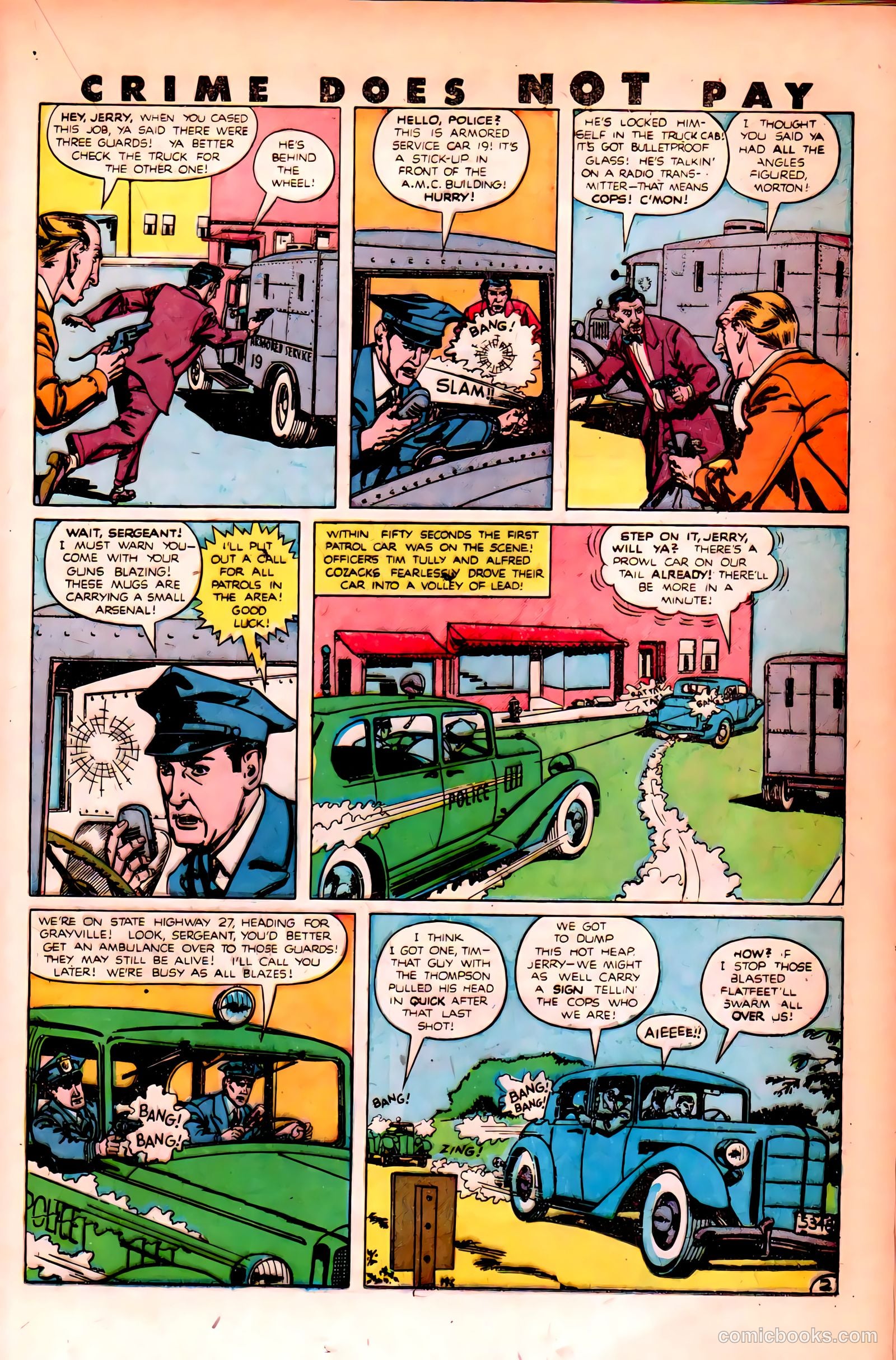 Crime Does Not Pay #84 (1950) — page 33