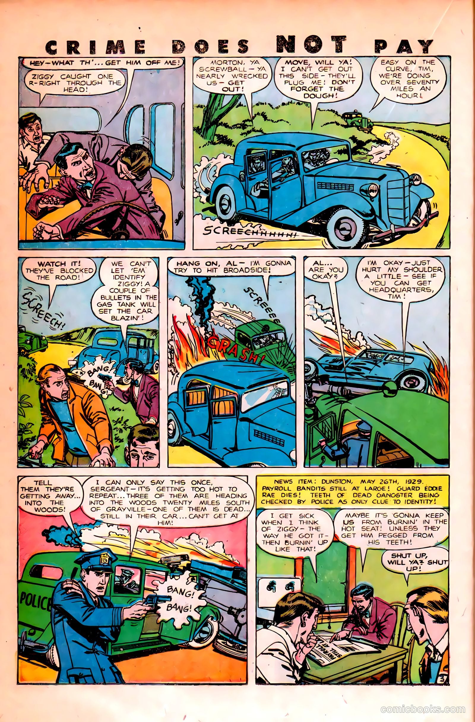 Crime Does Not Pay #84 (1950) — page 34