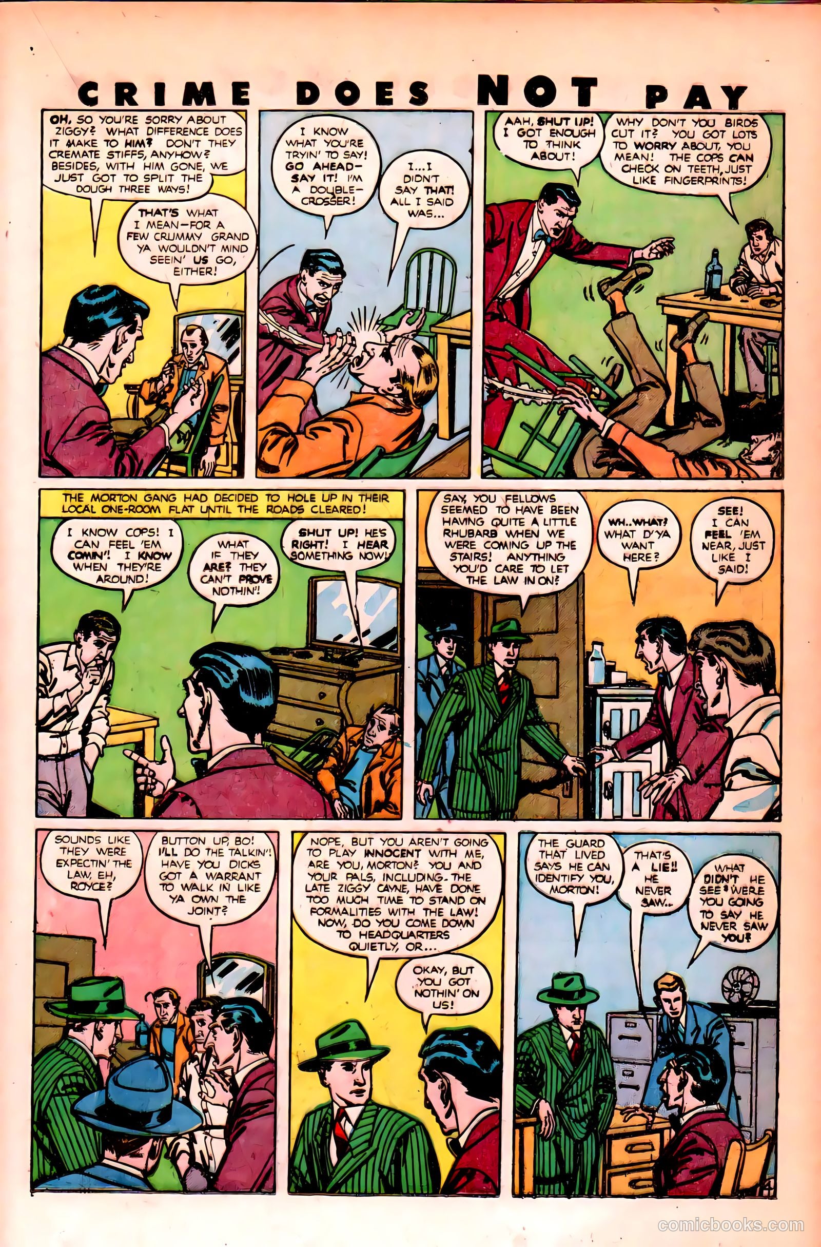 Crime Does Not Pay #84 (1950) — page 35
