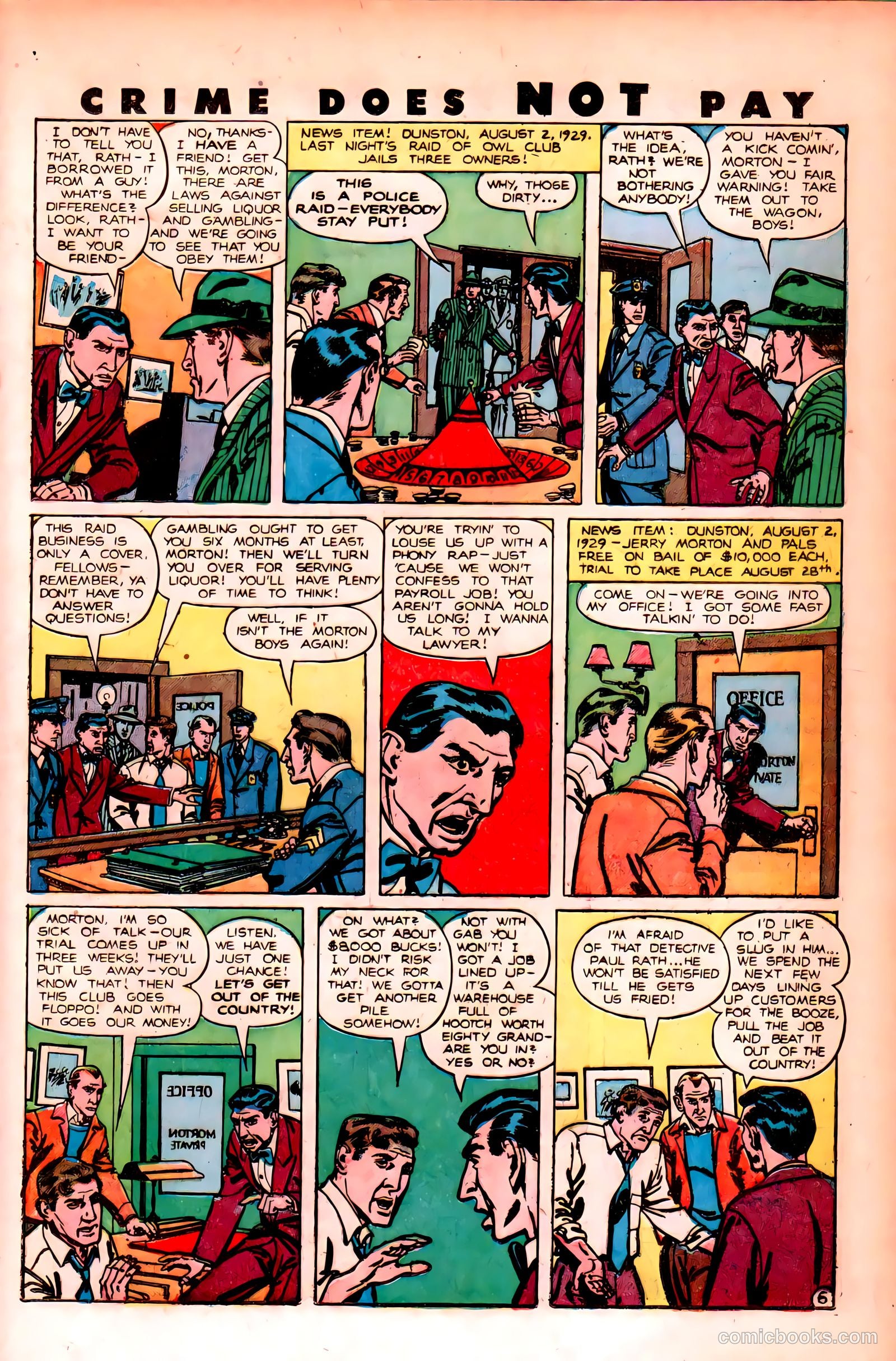 Crime Does Not Pay #84 (1950) — page 37